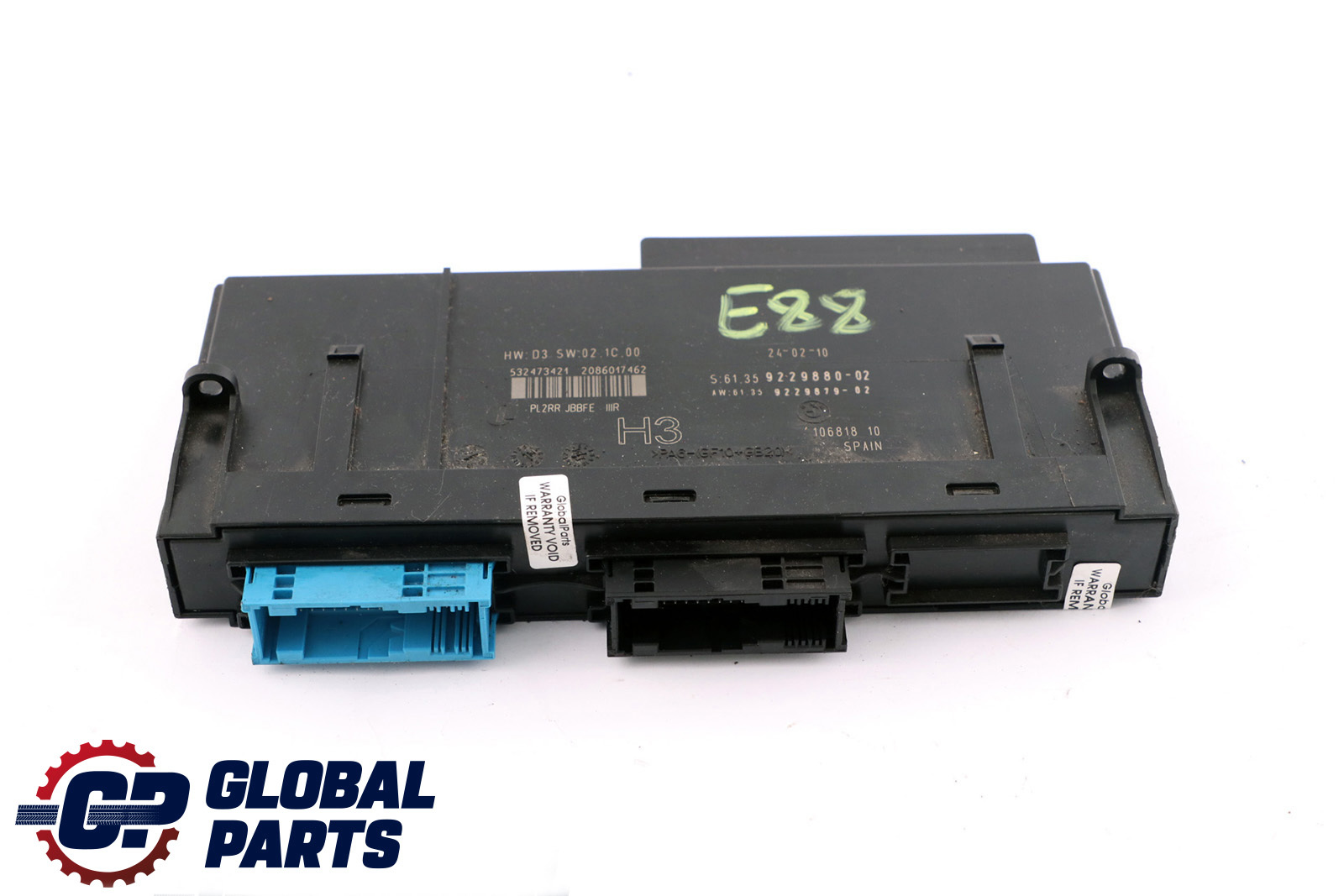 BMW 1 er E88 Cabrio ECU Anschlusskasten Karosserie Steuermoduls H3 9229880