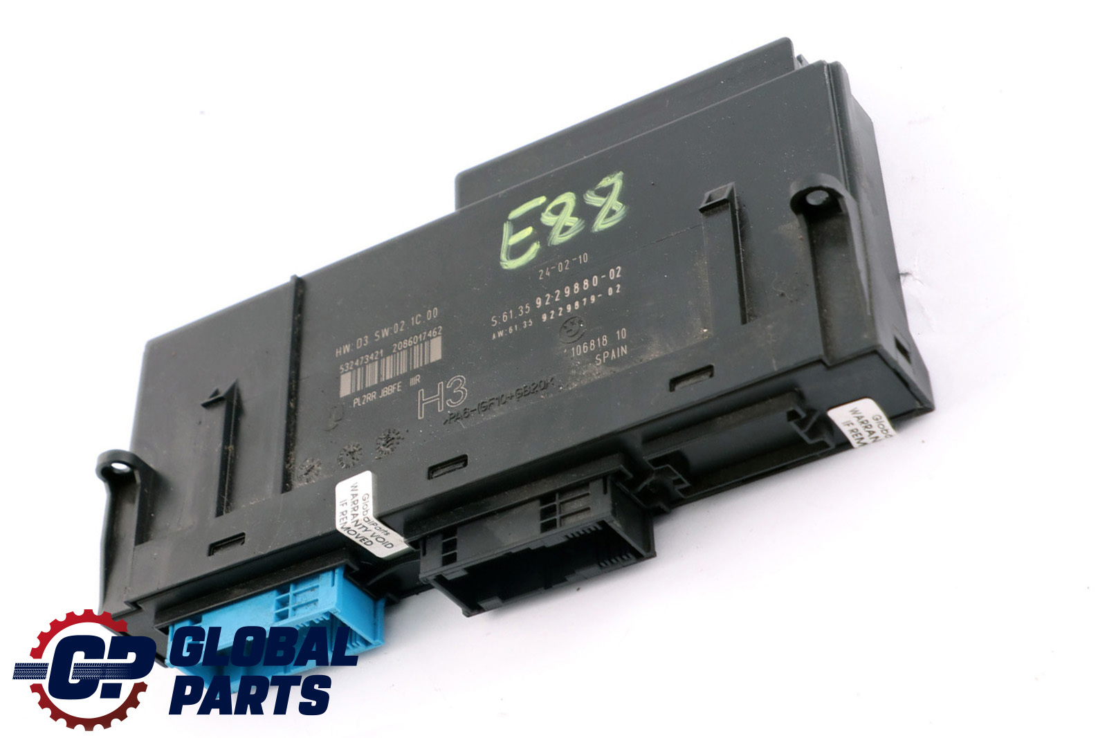 BMW 1 er E88 Cabrio ECU Anschlusskasten Karosserie Steuermoduls H3 9229880