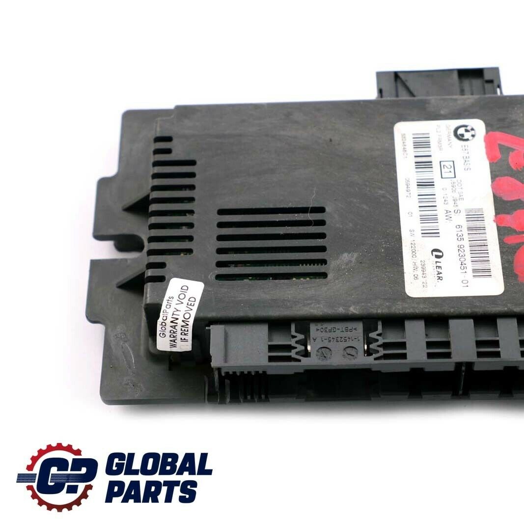 BMW 1 er E87 LCI ECU Fußraumleuchte BASIS PL2 FRM3R Lear 9230451 61359230451