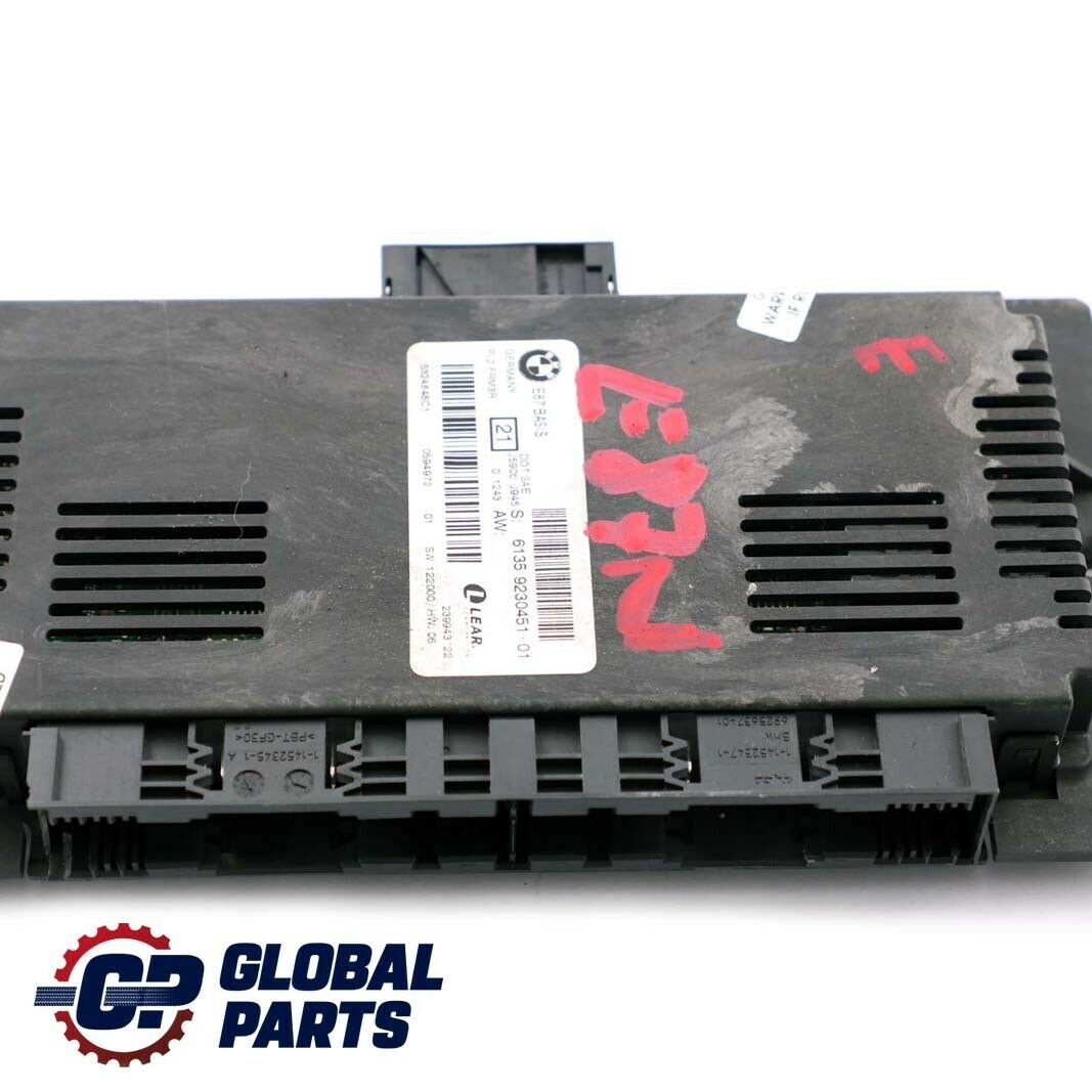 BMW 1 er E87 LCI ECU Fußraumleuchte BASIS PL2 FRM3R Lear 9230451 61359230451