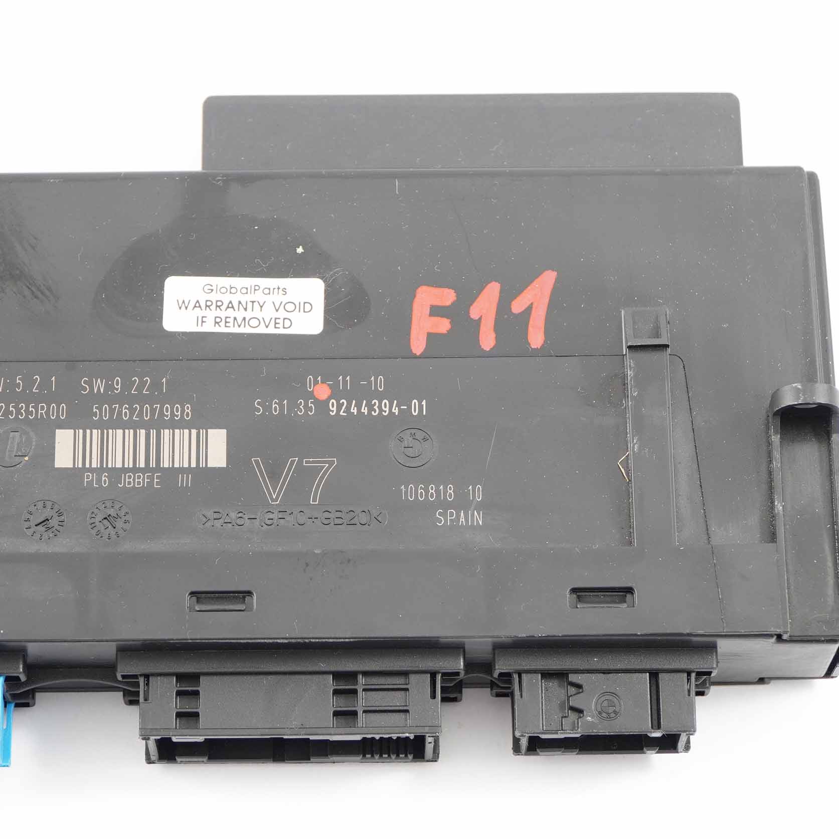 Karosserie Steuergerät BMW F11 ECU Junction Box 3 PL6 JBBFE III V7 9244394