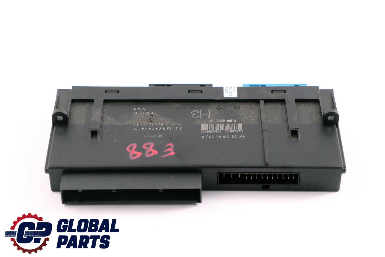 BMW E88 ECU Body Control Modul H3 Anschlussdose PL2RR 9247474