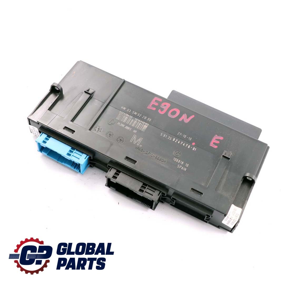 BMW 3 E90 LCI ECU Body Control Module M Anschlussdose PL2RR JBBFE IIIR 9247476