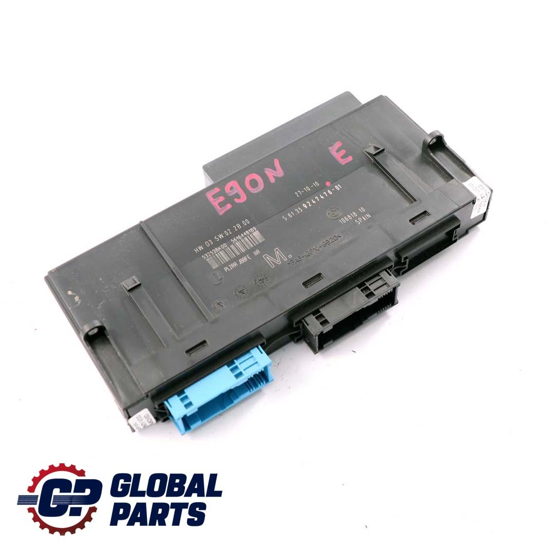 BMW 3 E90 LCI ECU Body Control Module M Anschlussdose PL2RR JBBFE IIIR 9247476