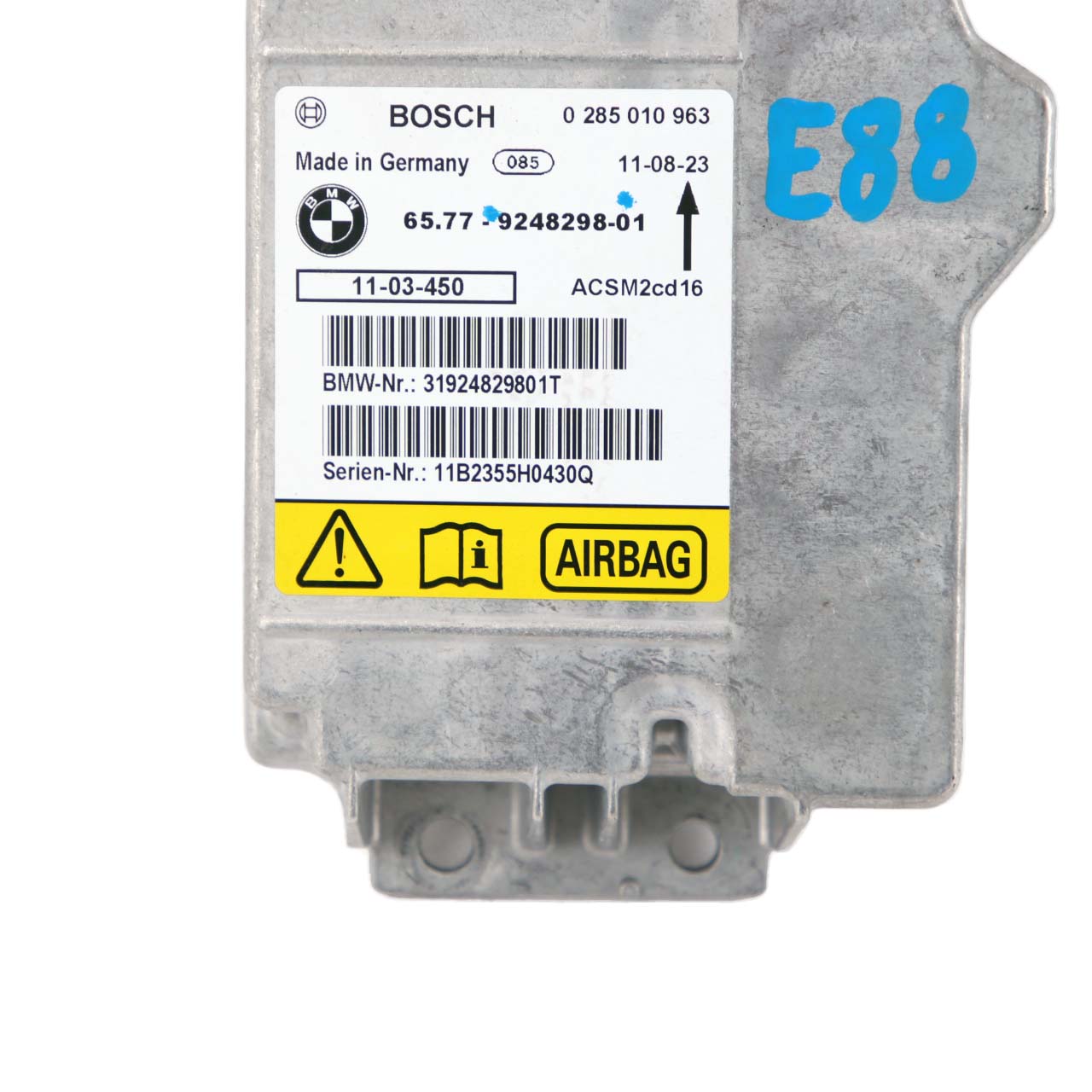 *BMW X 3 4 F25 F30 F32 F33 ECU ICM  Steuergerät Airbag 6856315