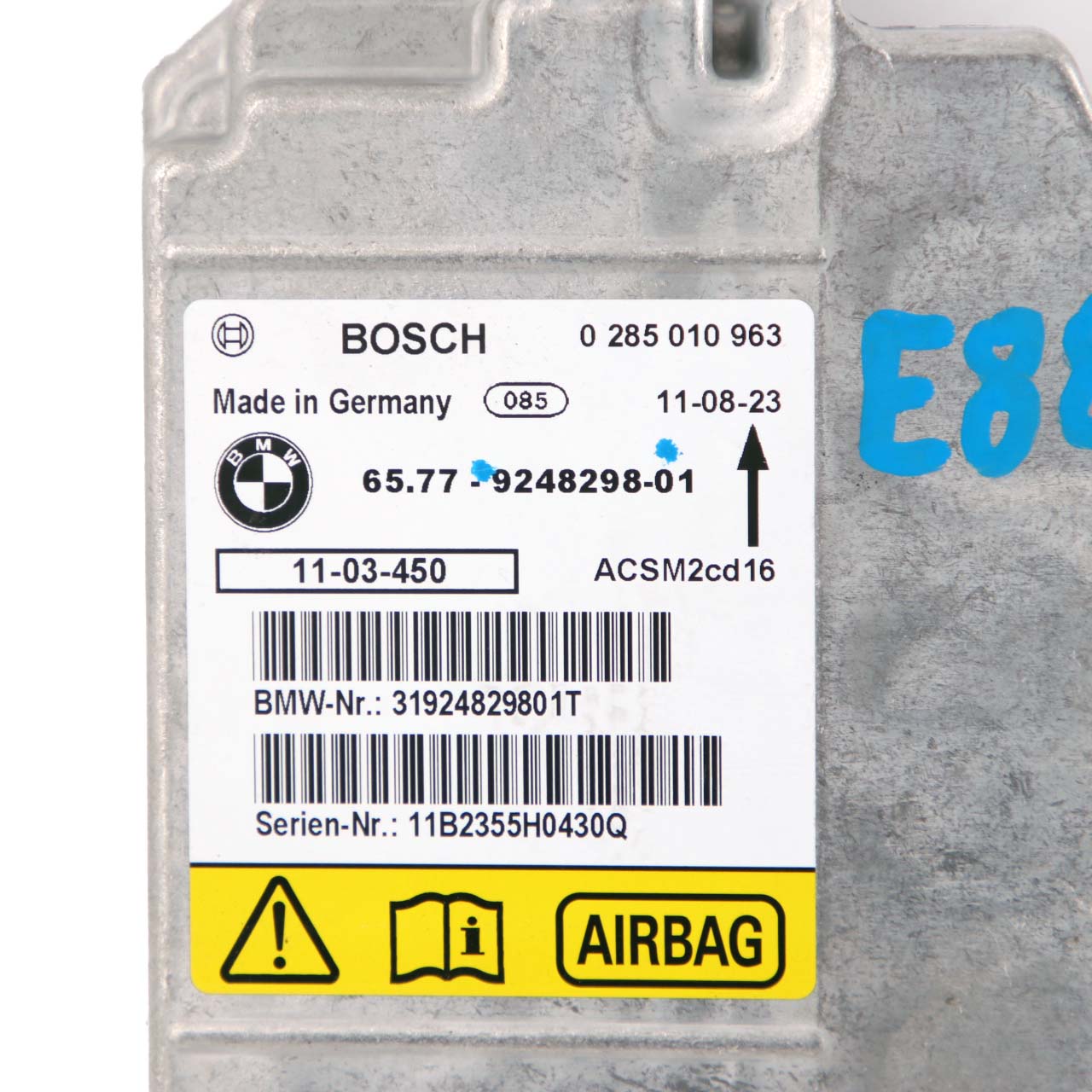 *BMW X 3 4 F25 F30 F32 F33 ECU ICM  Steuergerät Airbag 6856315