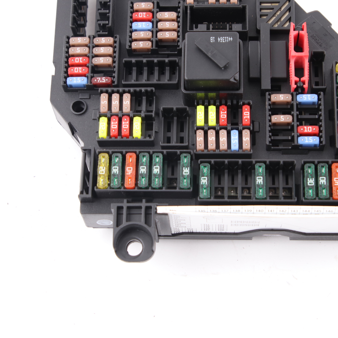 BMW F10 F11 F01 Sicherungskasten Stromverteilung Verteilerrelais Hinten 9252812