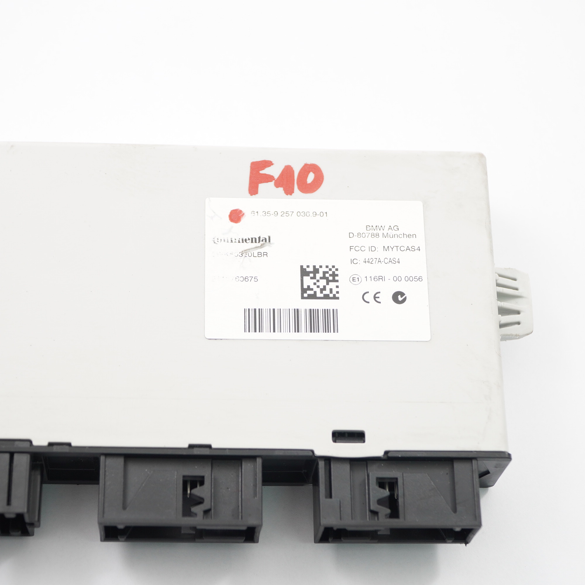 CAS4 Modul BMW F01 F10 F11 Tastenlese steuergerät 9257036