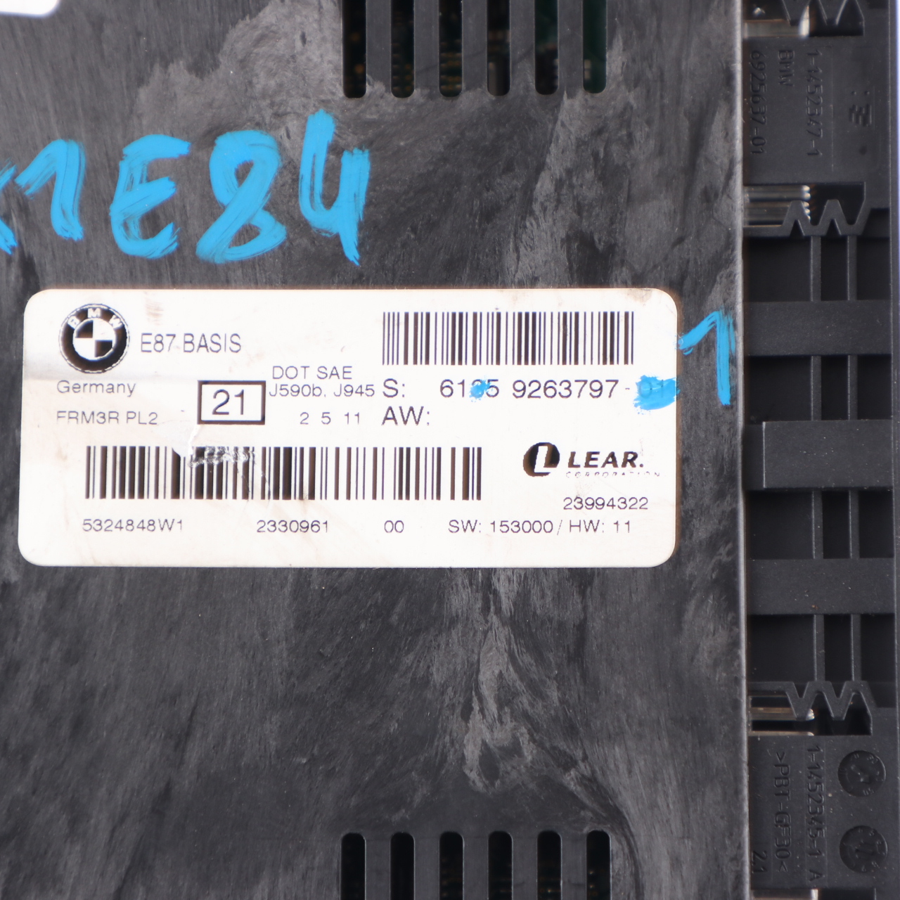 BMW X1 E84 Fußraumleuchte Modul Steuergerät ECU PL2 FRM3R 9263797