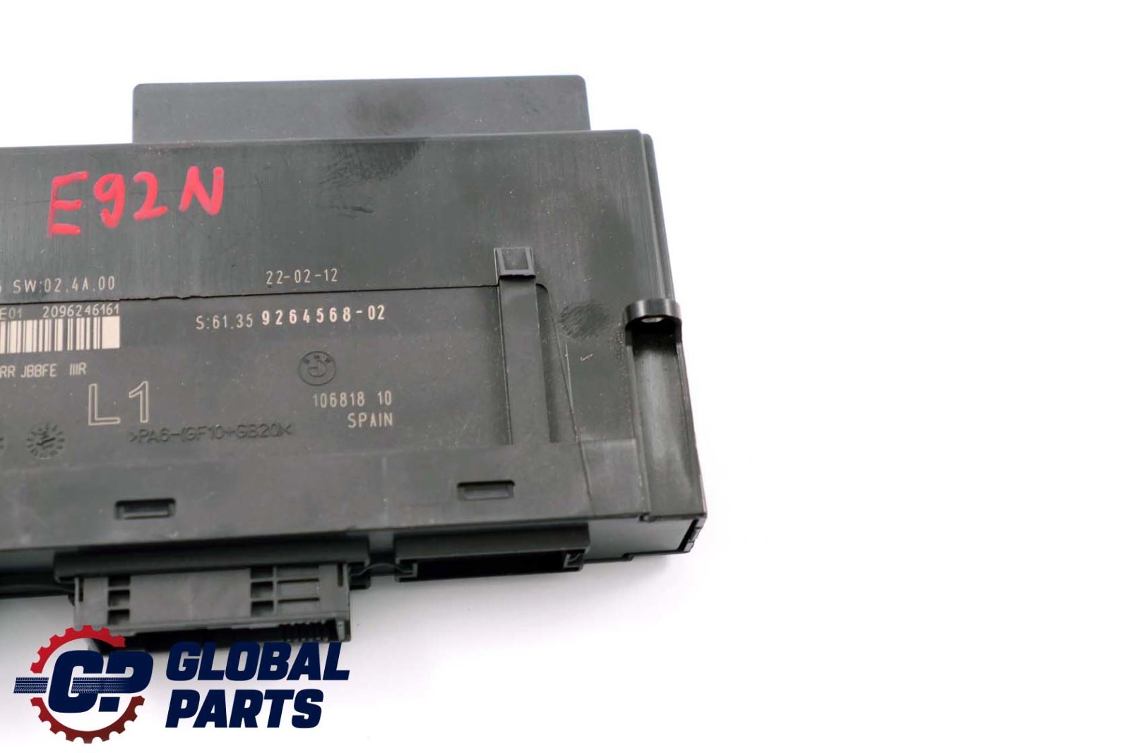 BMW E92 LCI Body Control Module Unit PL2RR JBBFE IIIR L1 9264568