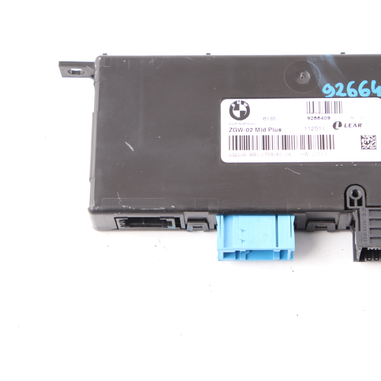 Gateway Modul BMW F10 F11 Zentralmodul Steuergerät Lear ZGW-02 9266409