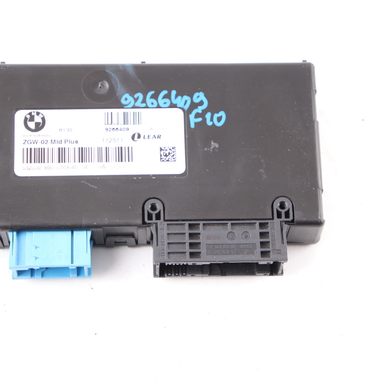 Gateway Modul BMW F10 F11 Zentralmodul Steuergerät Lear ZGW-02 9266409