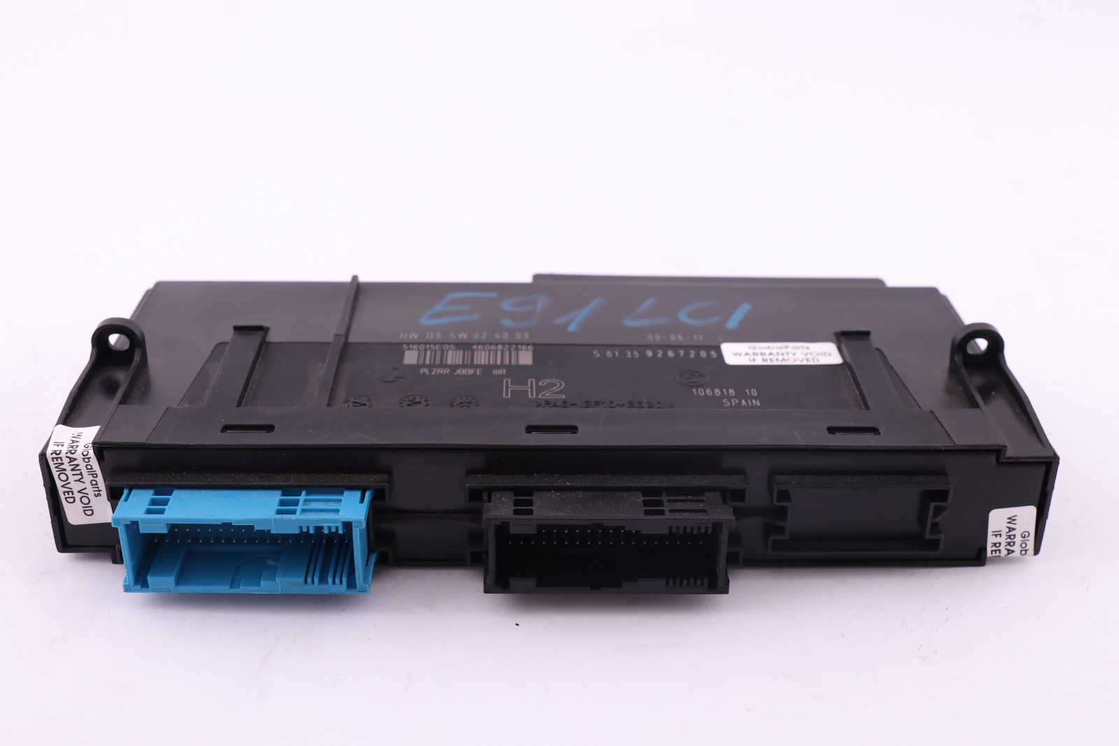 BMW 3 E91 LCI ECU Body Control Modul Anschlussdose H2 9267205