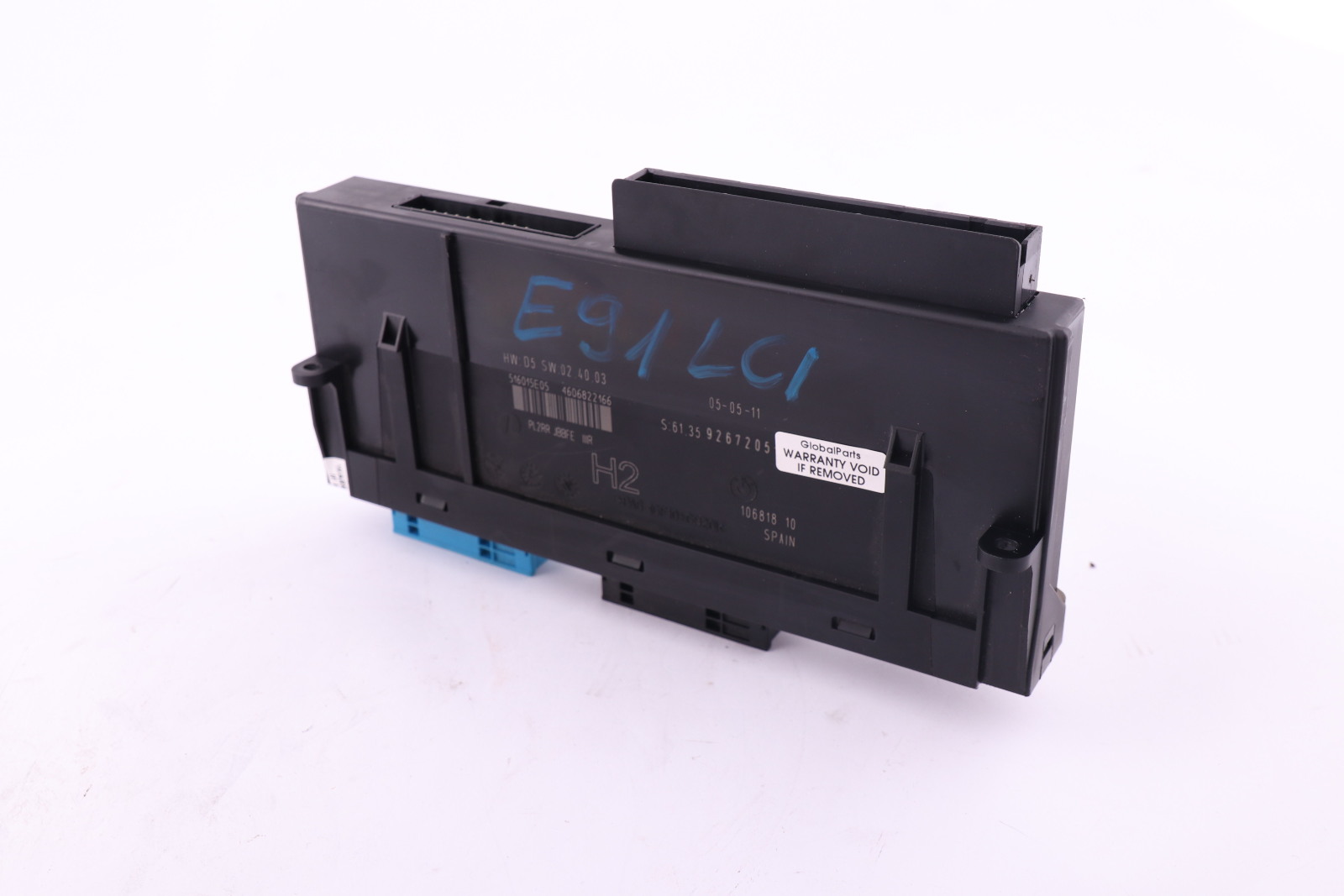 BMW 3 E91 LCI ECU Body Control Modul Anschlussdose H2 9267205