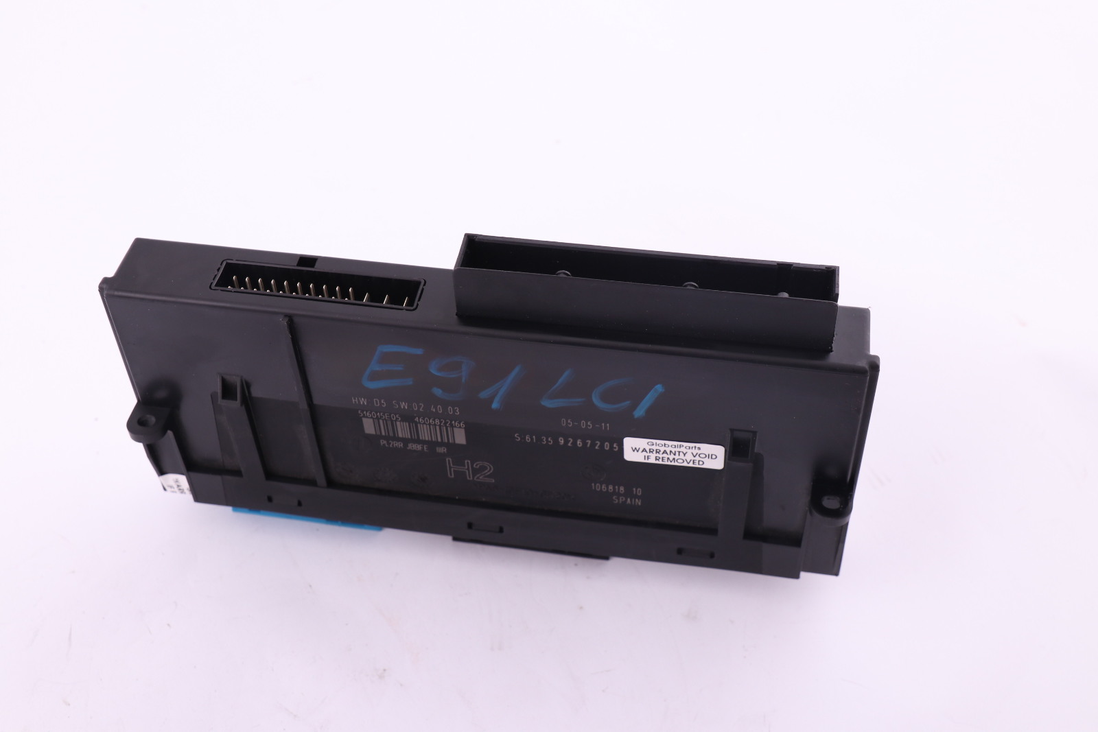 BMW 3 E91 LCI ECU Body Control Modul Anschlussdose H2 9267205