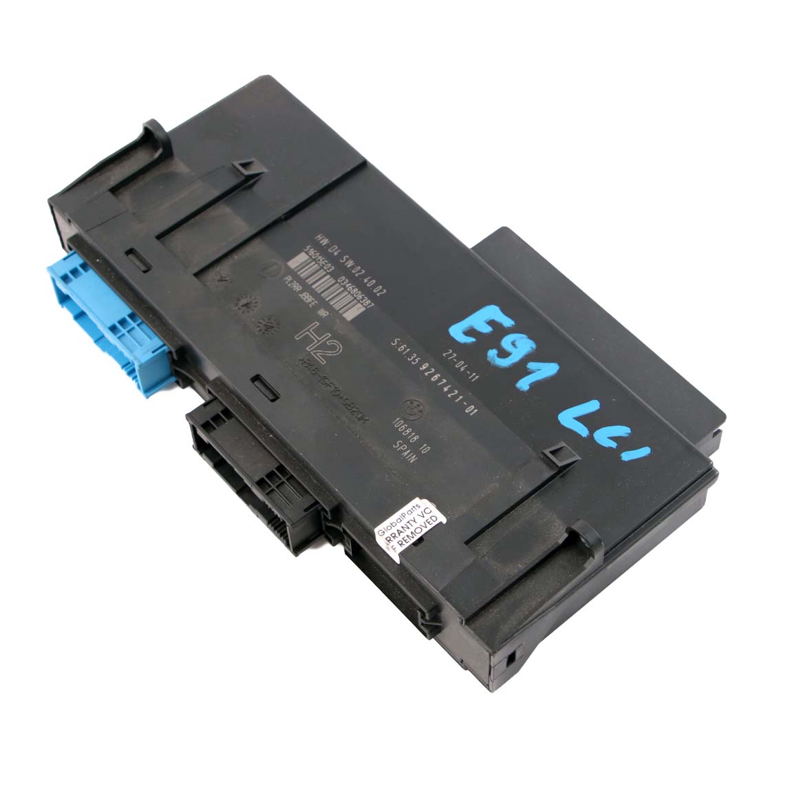 BMW 3 E93 LCI ECU Body Control Module M Anschlussdose PL2RR JBBFE IIIR 9364819