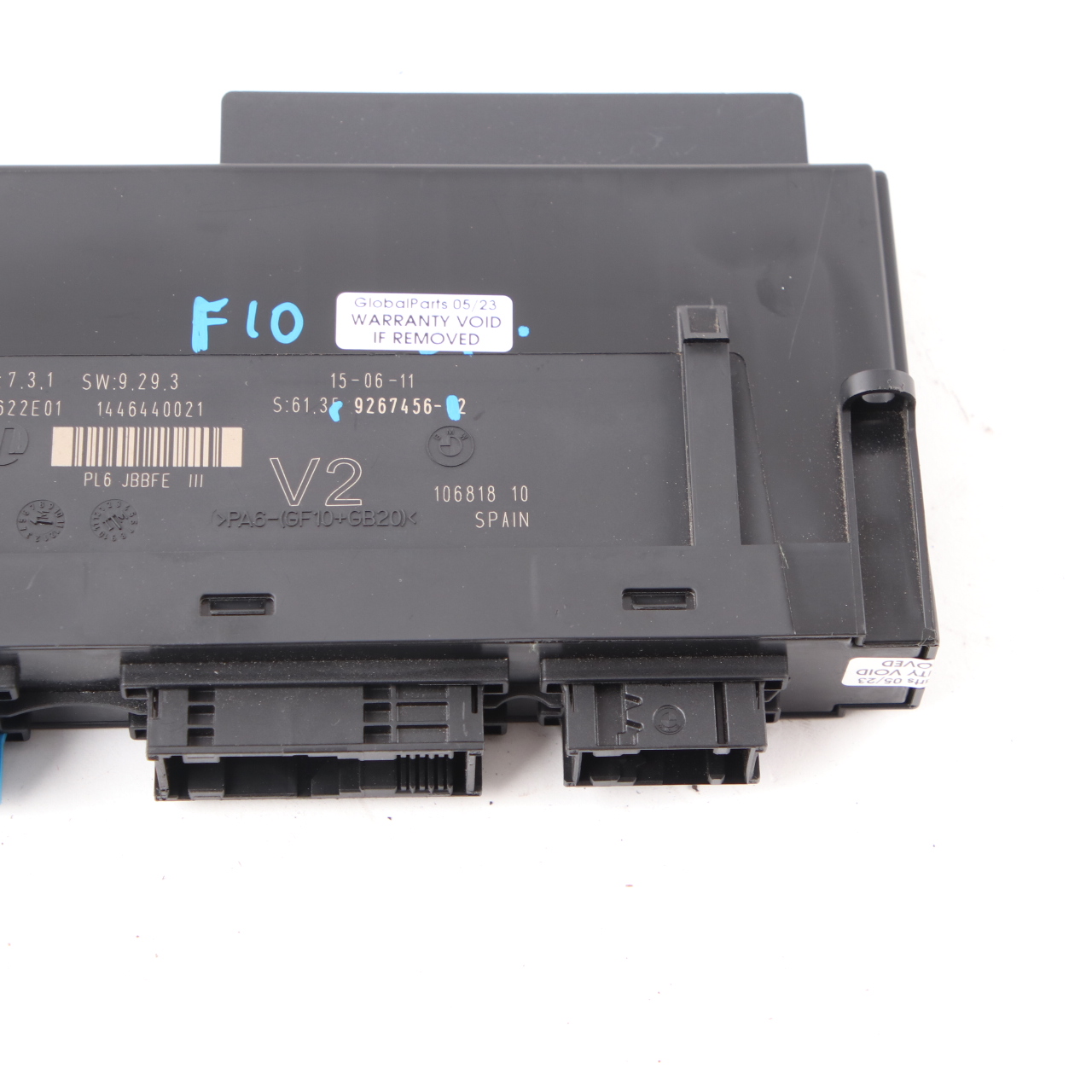 Steuergerät BMW F10 F11 Body Module ECU JBBFE IIIR V2 PL6 ECU 9267456