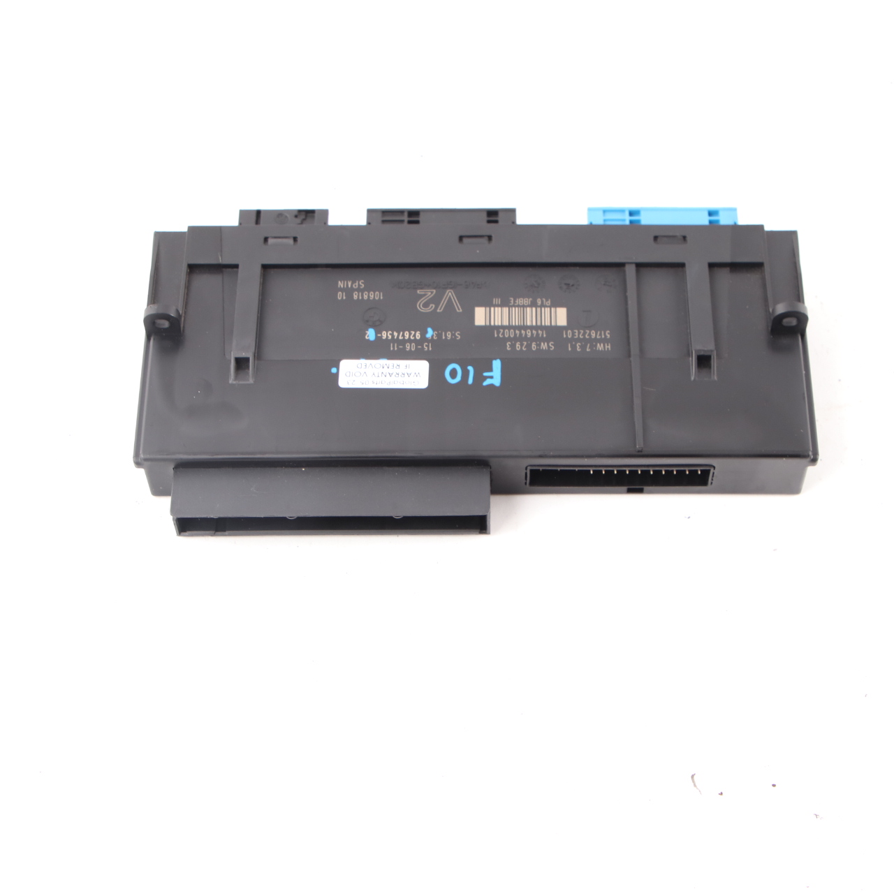 Steuergerät BMW F10 F11 Body Module ECU JBBFE IIIR V2 PL6 ECU 9267456