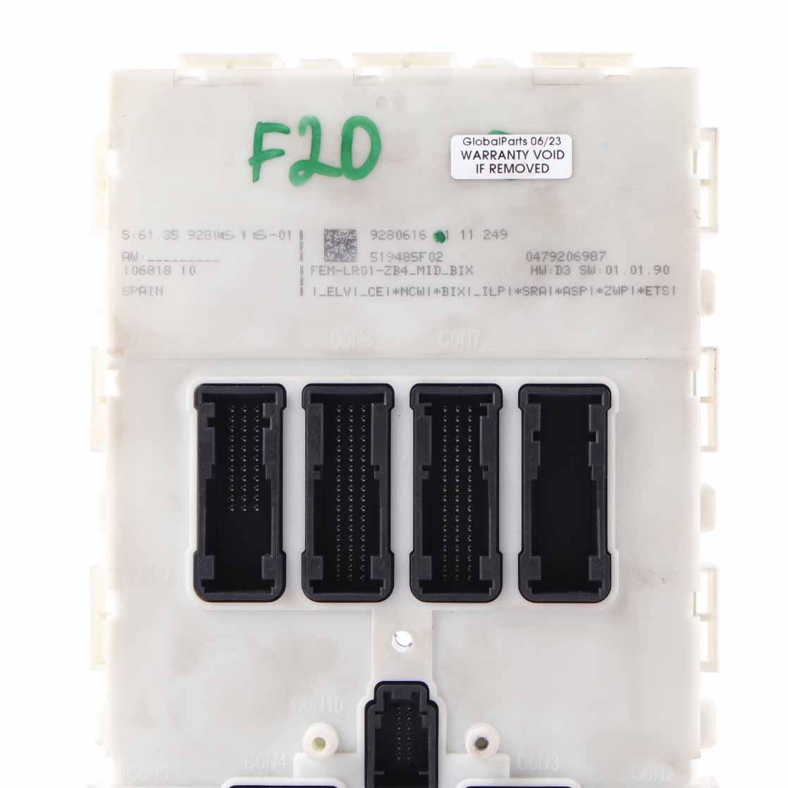 BMW F20 F21 F22 F30 F31 F32 F36 Modul Steuergerät FEM ECU LR01 9280616