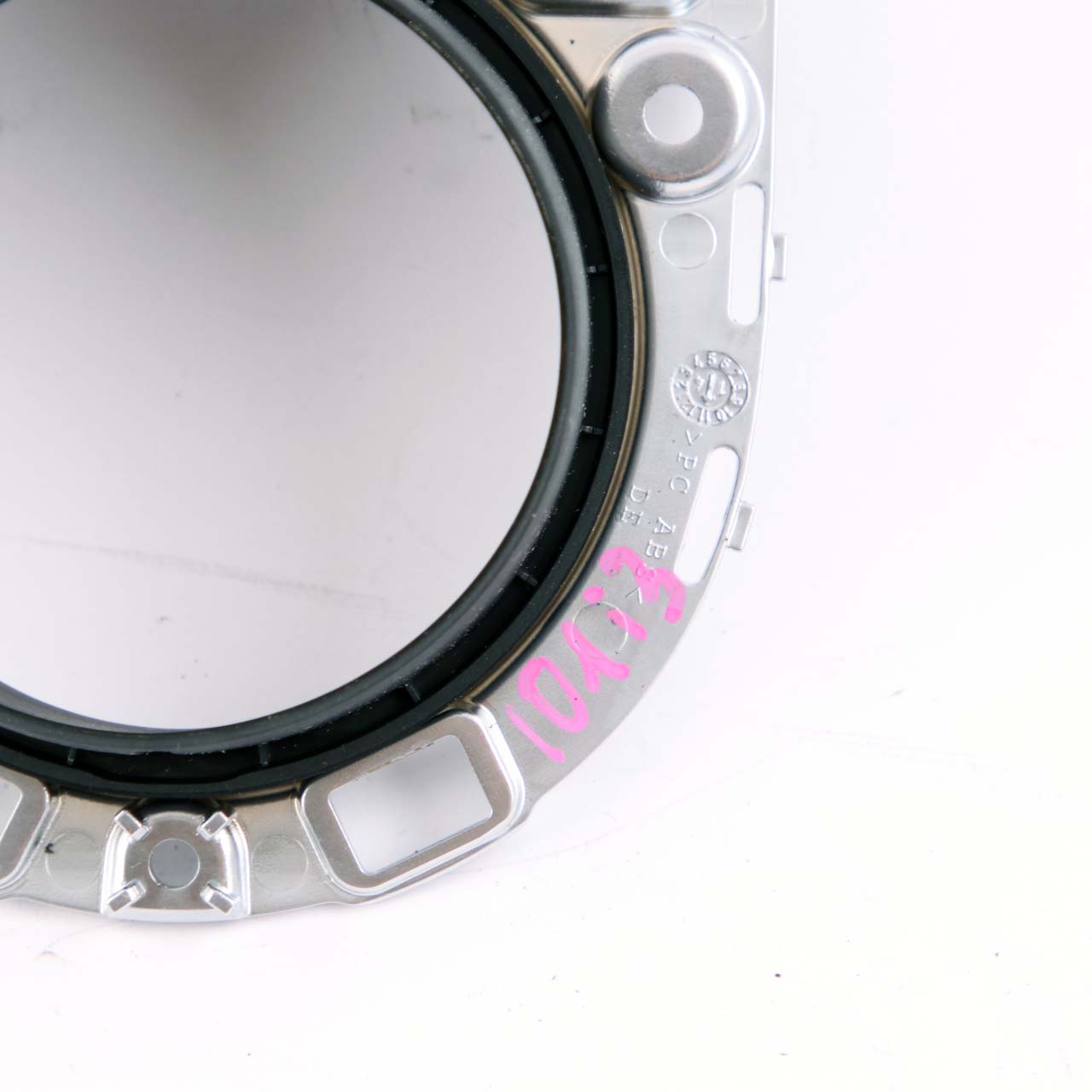 Mittelkonsolenverkleidung BMW i3 I01 Cup Getränkehalter Ring Chrom 9283138