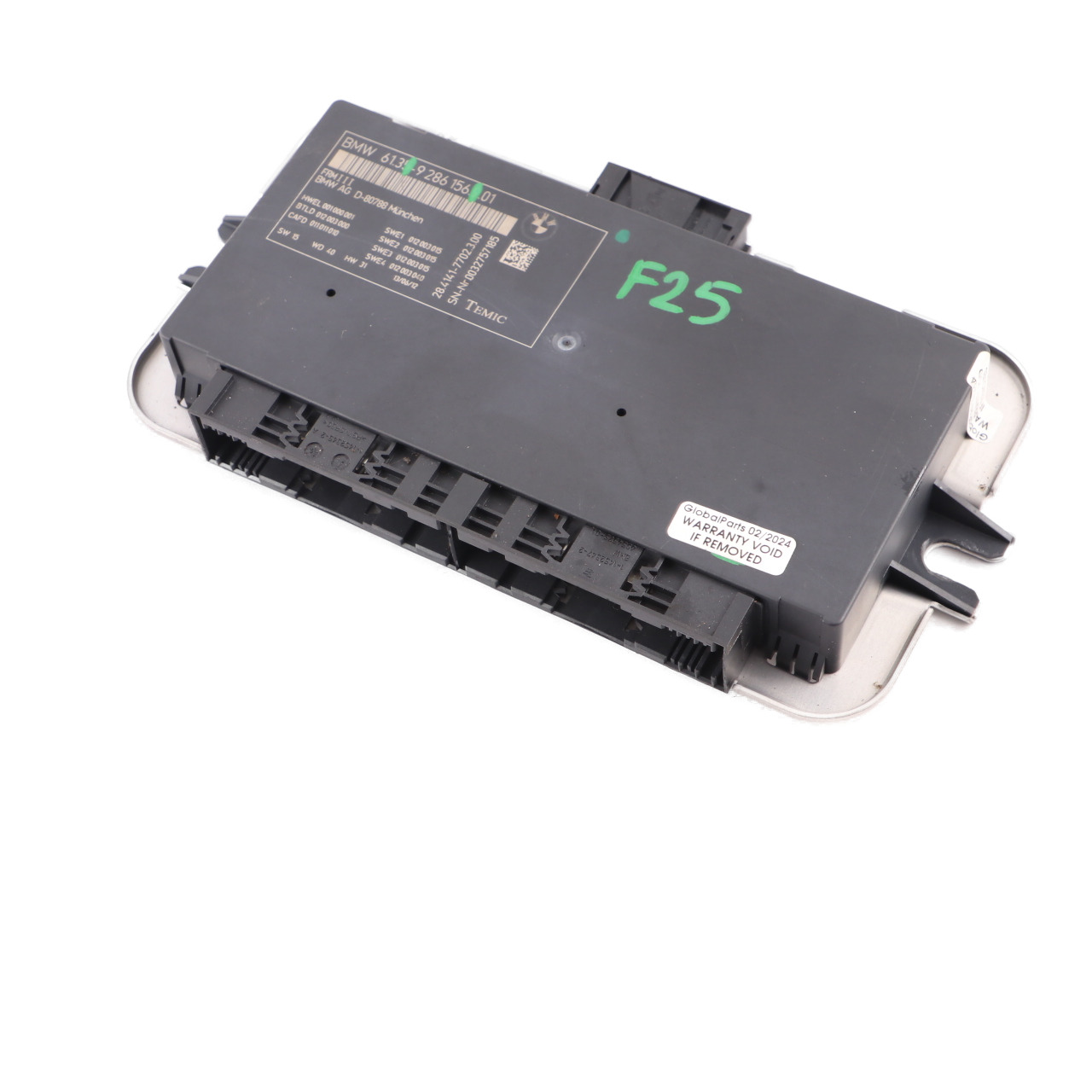 BMW X3 F25 Footwell Light Module Control Unit ECU FRM3 9286156