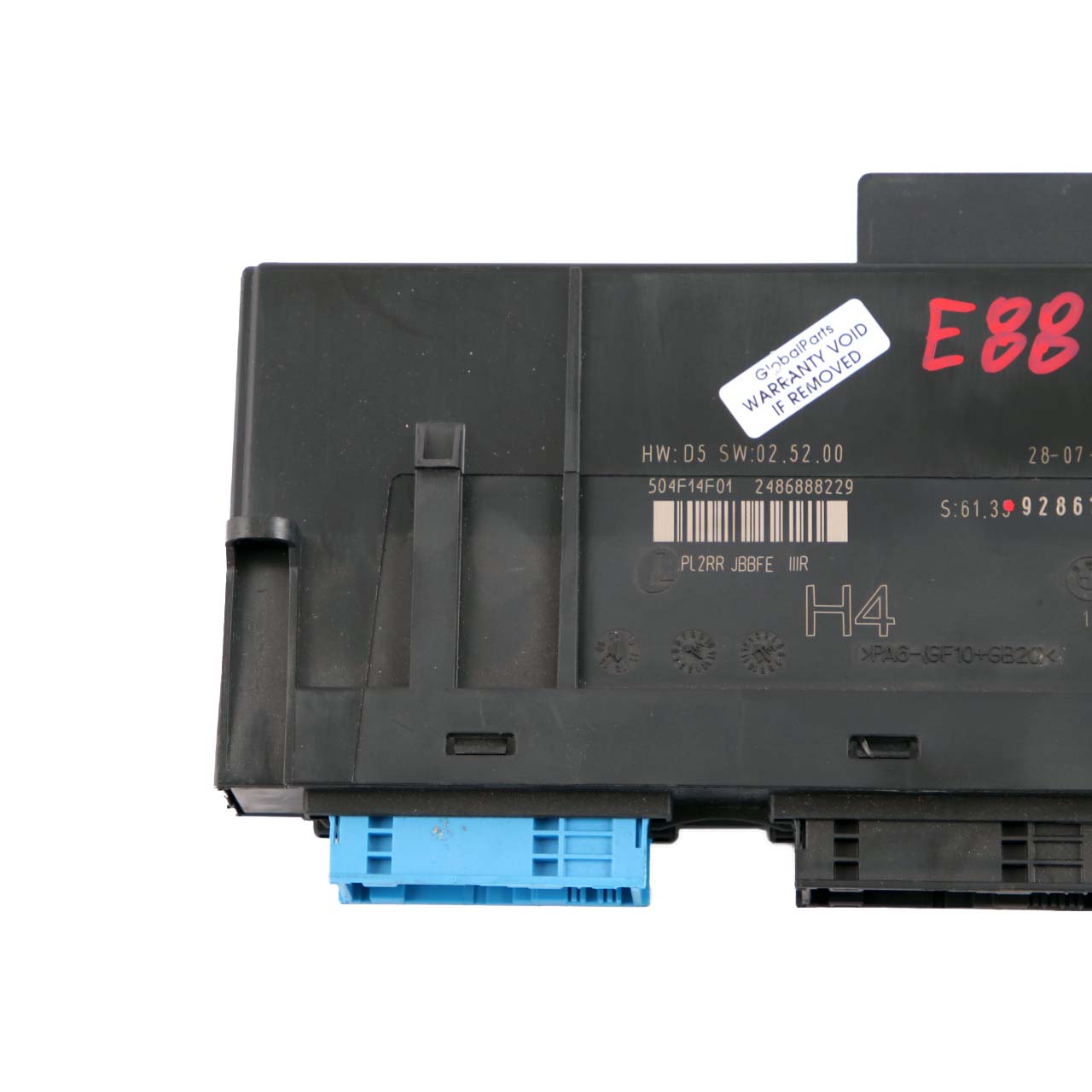 BMW E88 ECU Karosseriesteuergerät Modul H4 Junction Box PL2RR JBBFE 9286789