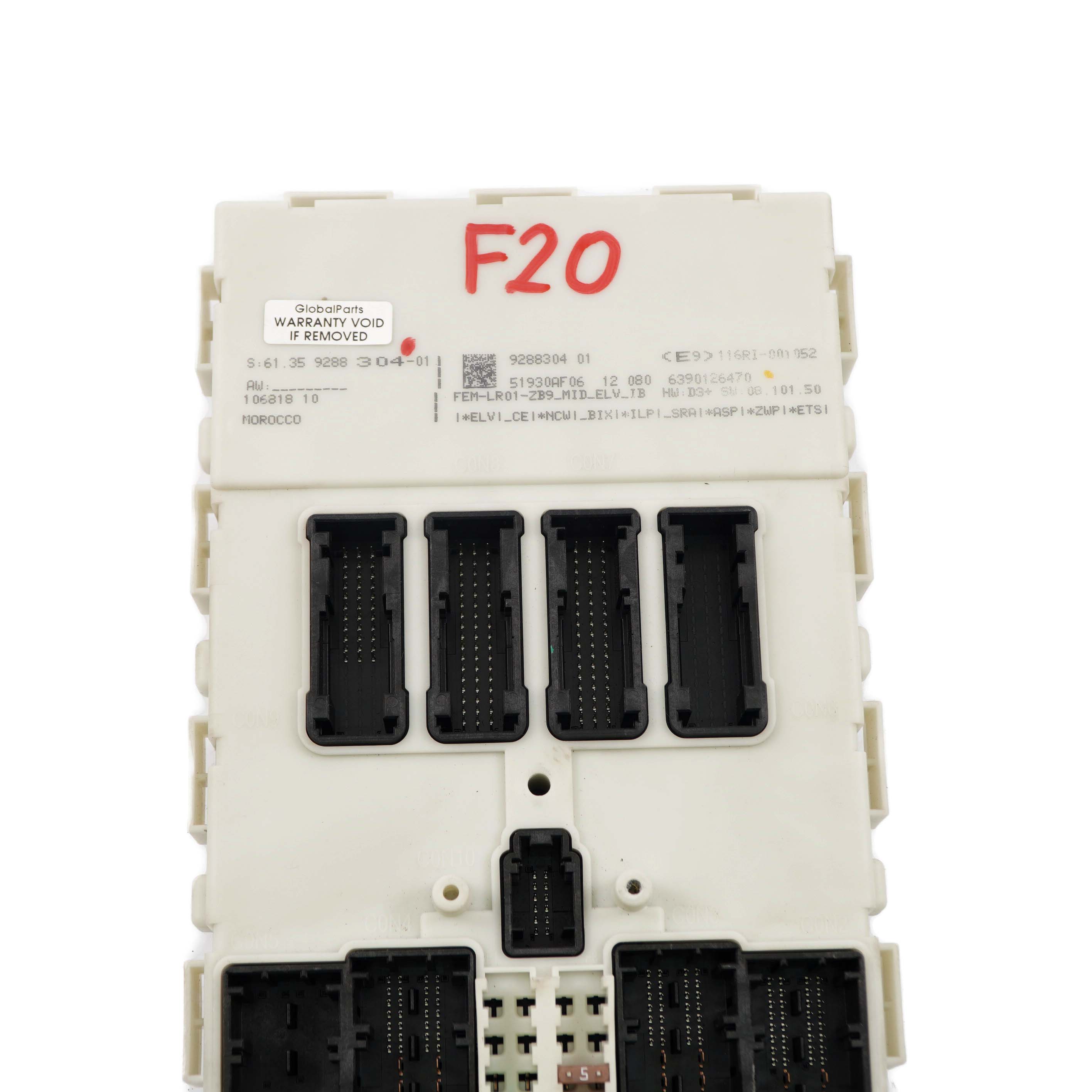 BMW 1 2 3 4 er F20 F21 F22 F30 F31 F32 F36 Steuergerät ECU FEM Modul 9288304