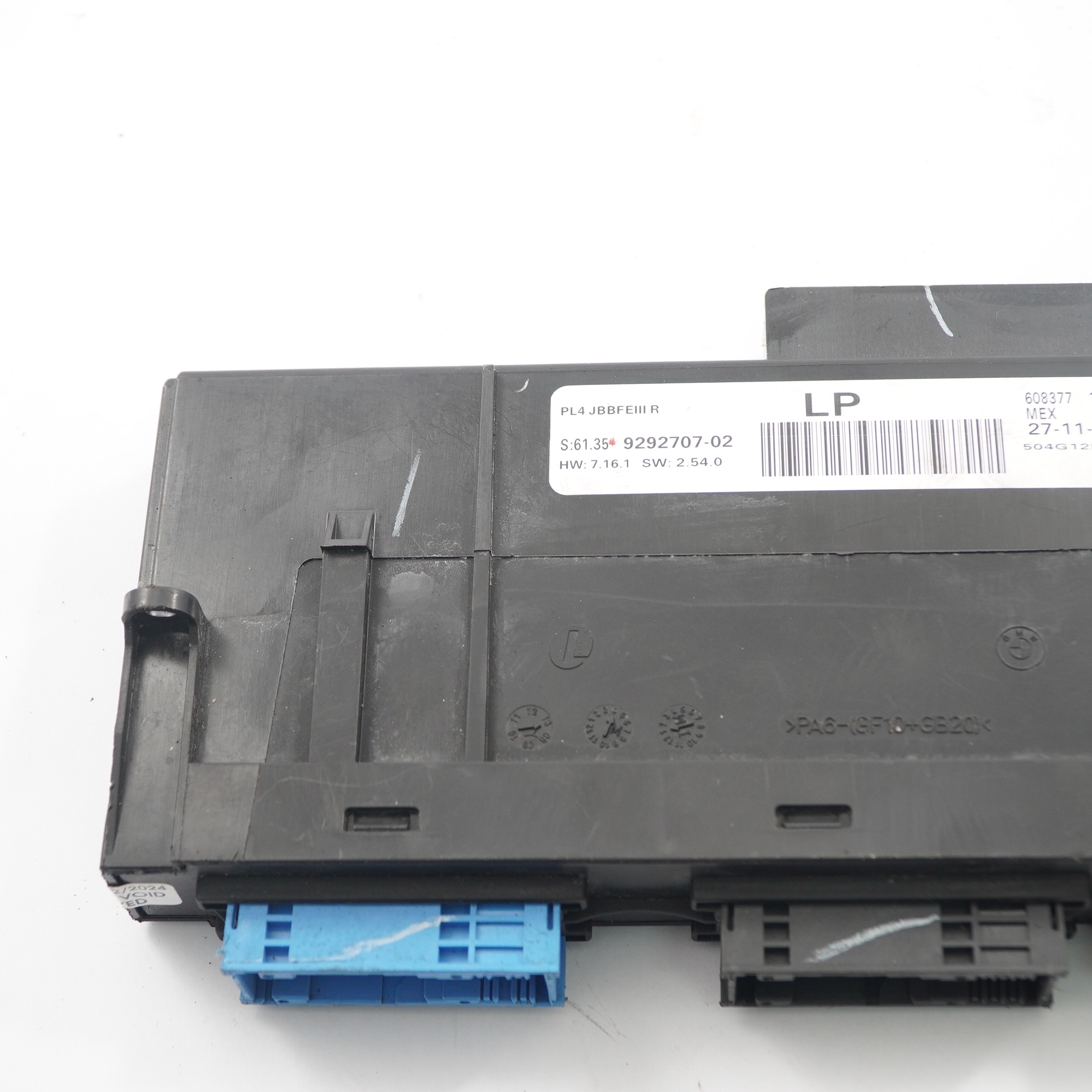 BMW X5 E70 Körper kontrolle Modul Einheit Junction Box PL4 JBBFEIII R 9292707