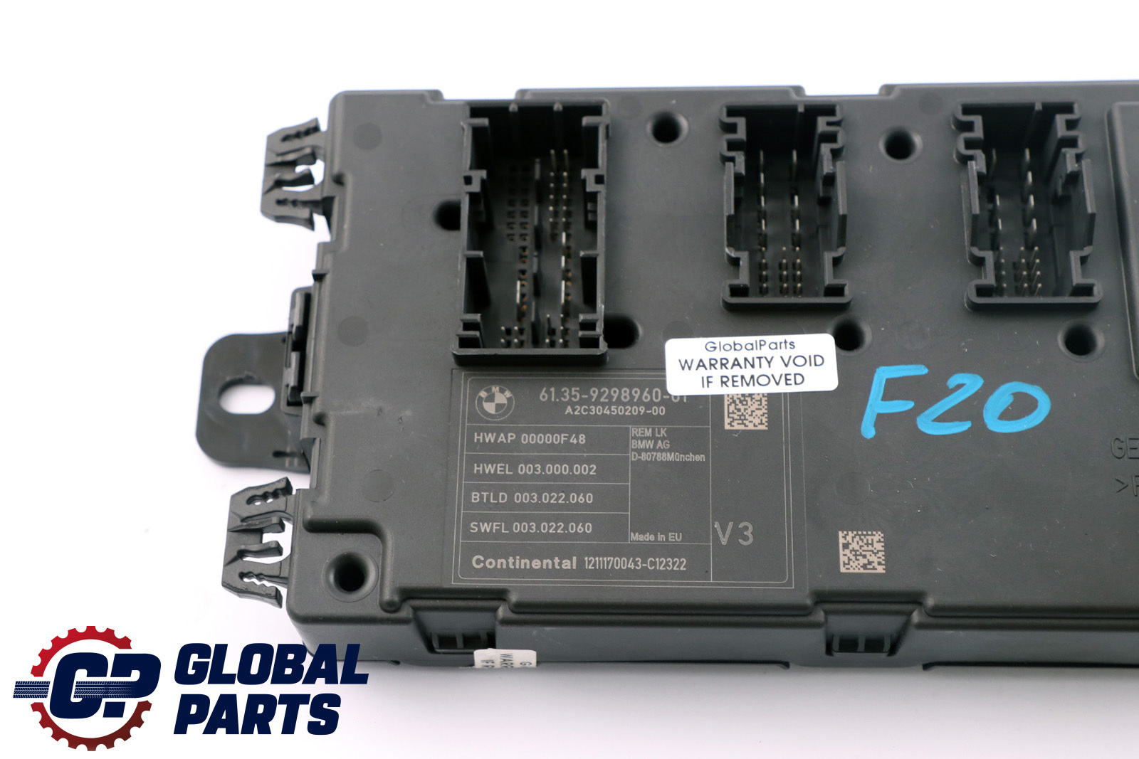 BMW F20 F21 F30 F31 F32 Karosseriesteuergerät Steuergerät Modul REM 9298960