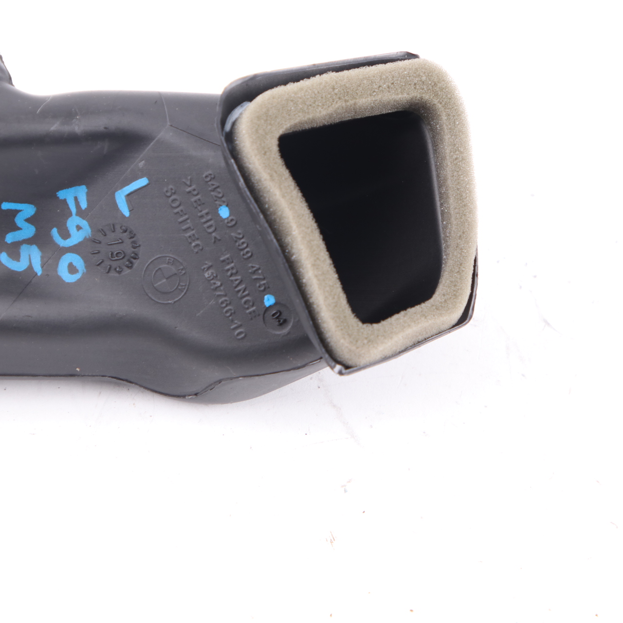 BMW G30 G31 Air Duct Channel Footwell Left N/S 9299475