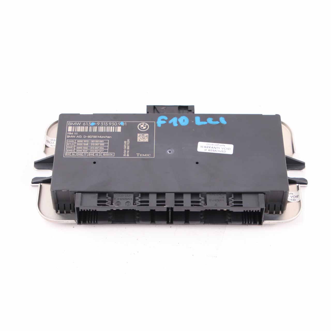 Lichtmodul BMW F10 LCI Steuerung Fußraumbeleuchtung ECU Einheit FRM3 9313930