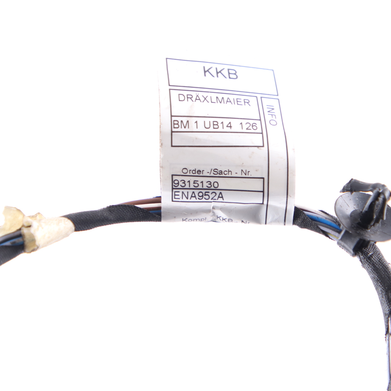 Door Wiring Harness BMW F25 Rear Left Right Door N/O/S Wiring Loom 9315130