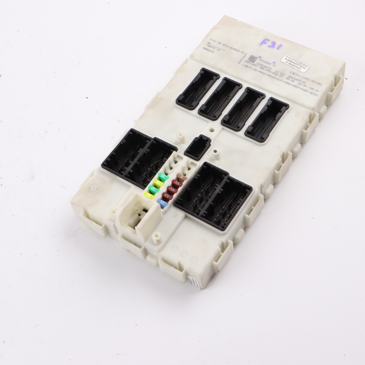 BMW F20 F21 F30 F31 F32 Körperkontrolle Komfort Einheit FEM ECU LR01 9315682