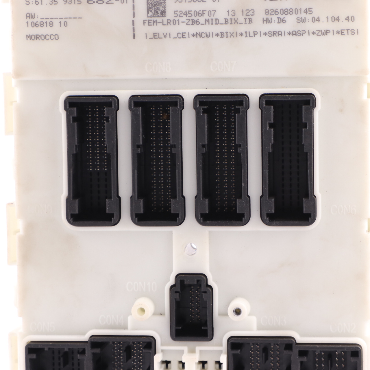 BMW F20 F21 F30 F31 F32 Körperkontrolle Komfort Einheit FEM ECU LR01 9315682