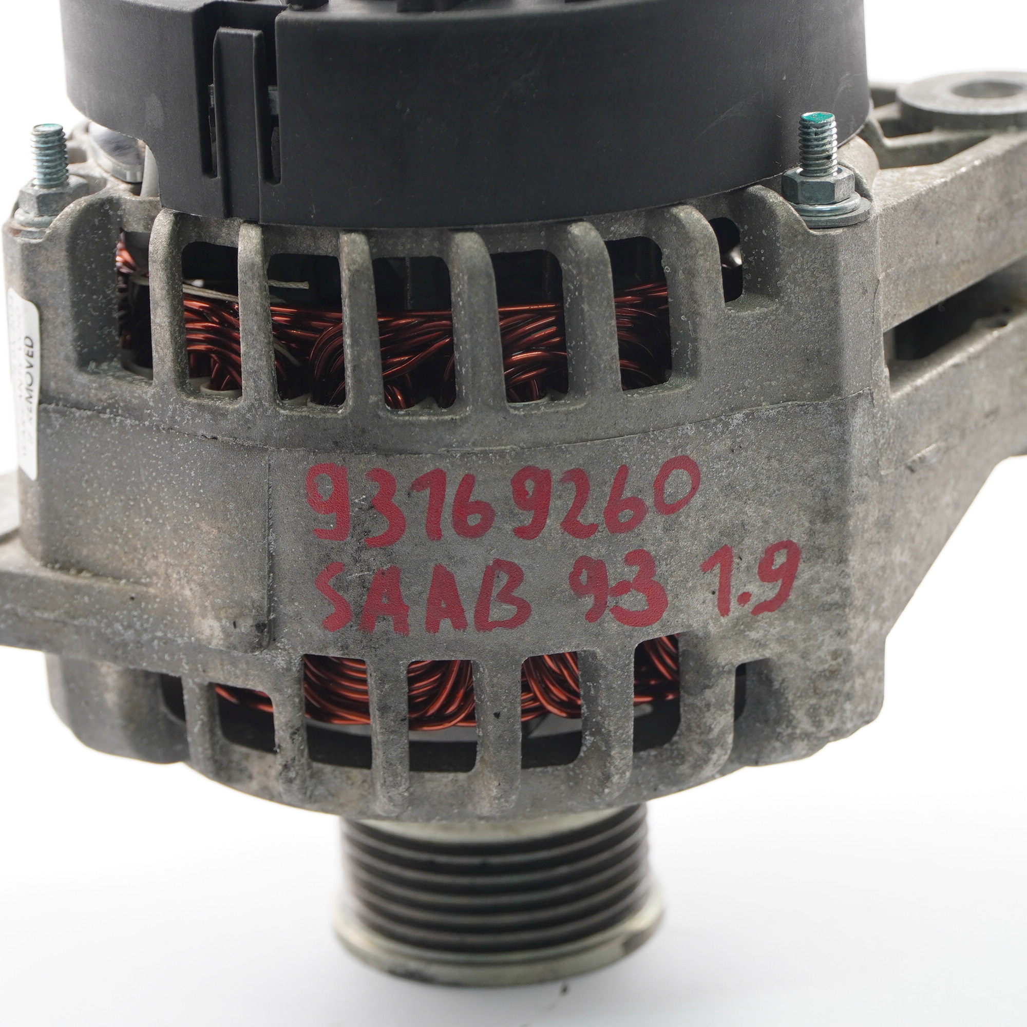 Saab 9-3 1.9 Ttid Z19DTR Dieselmotor Lichtmaschine Generator 93169260