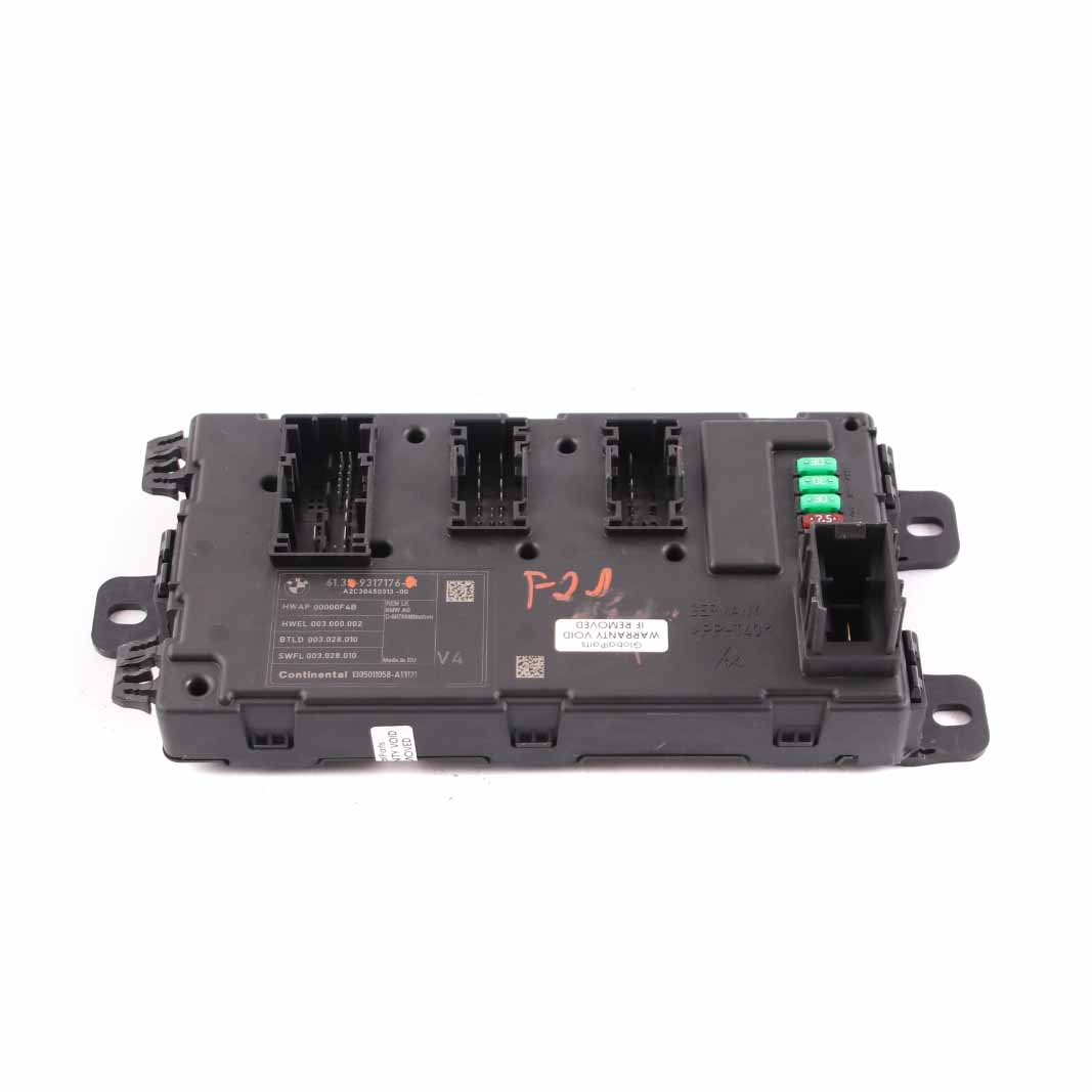 BMW F20 F30 Rear Electronic Module REM Fuse Box Steuergerät V2 ECU 9317176