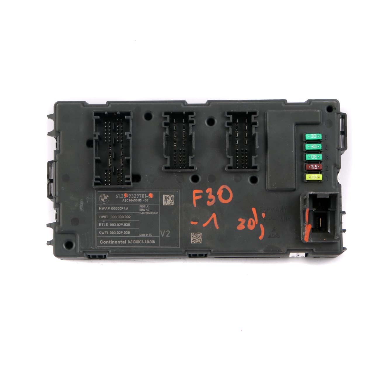 BMW F20 F21 F30 F31 F32 1 Karosseriesteuergerät Modul REM 9329701