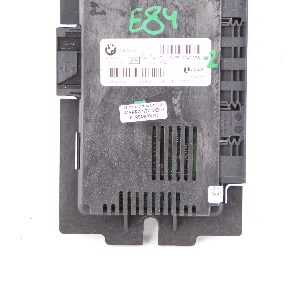 BMW X1 E84 Max Brose Fußraumleuchte Modul Steuergerät ECU FRM3R PL2 9340339