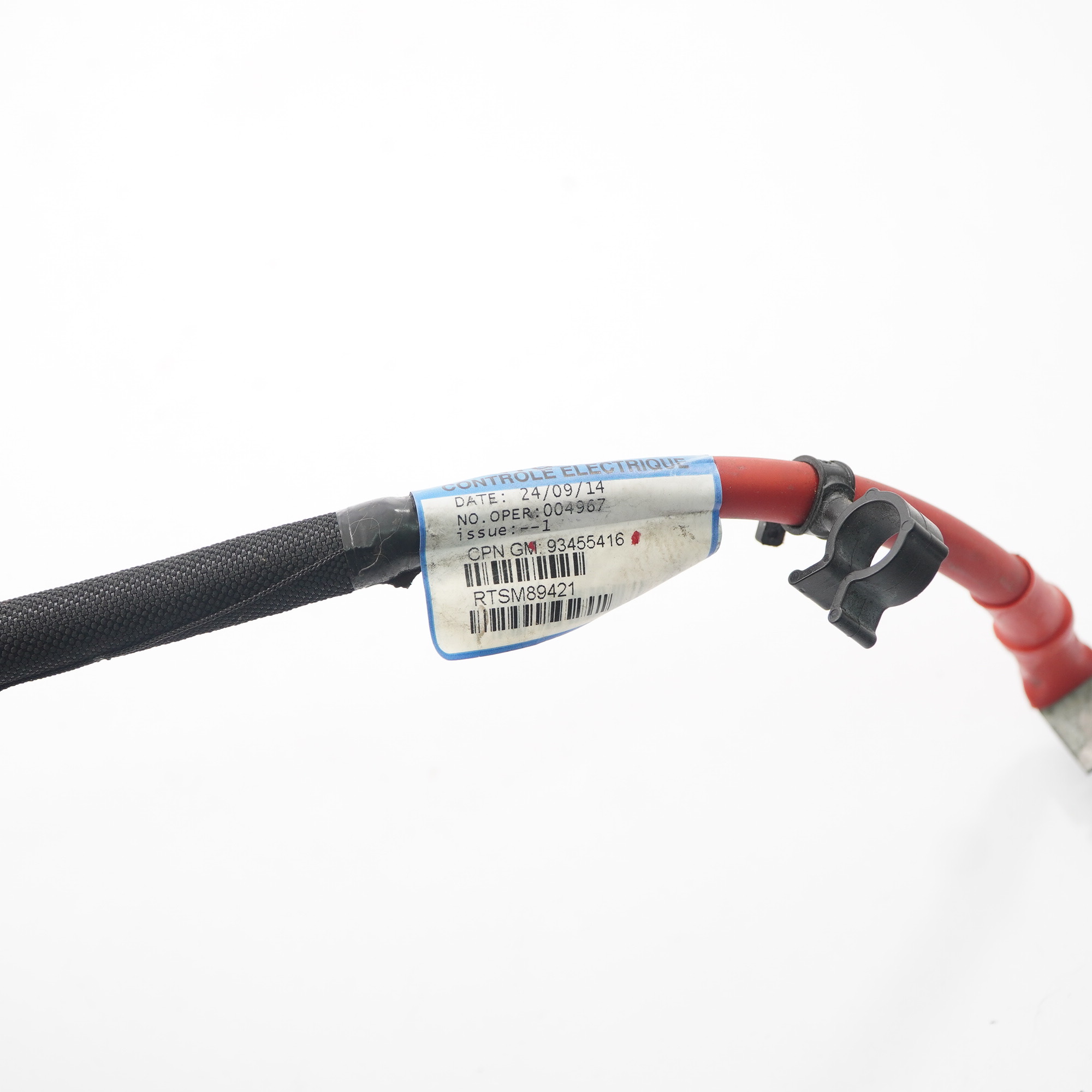 Renault Trafic III Opel Vivaro B Positiv Batterie Kabel Draht 93455416