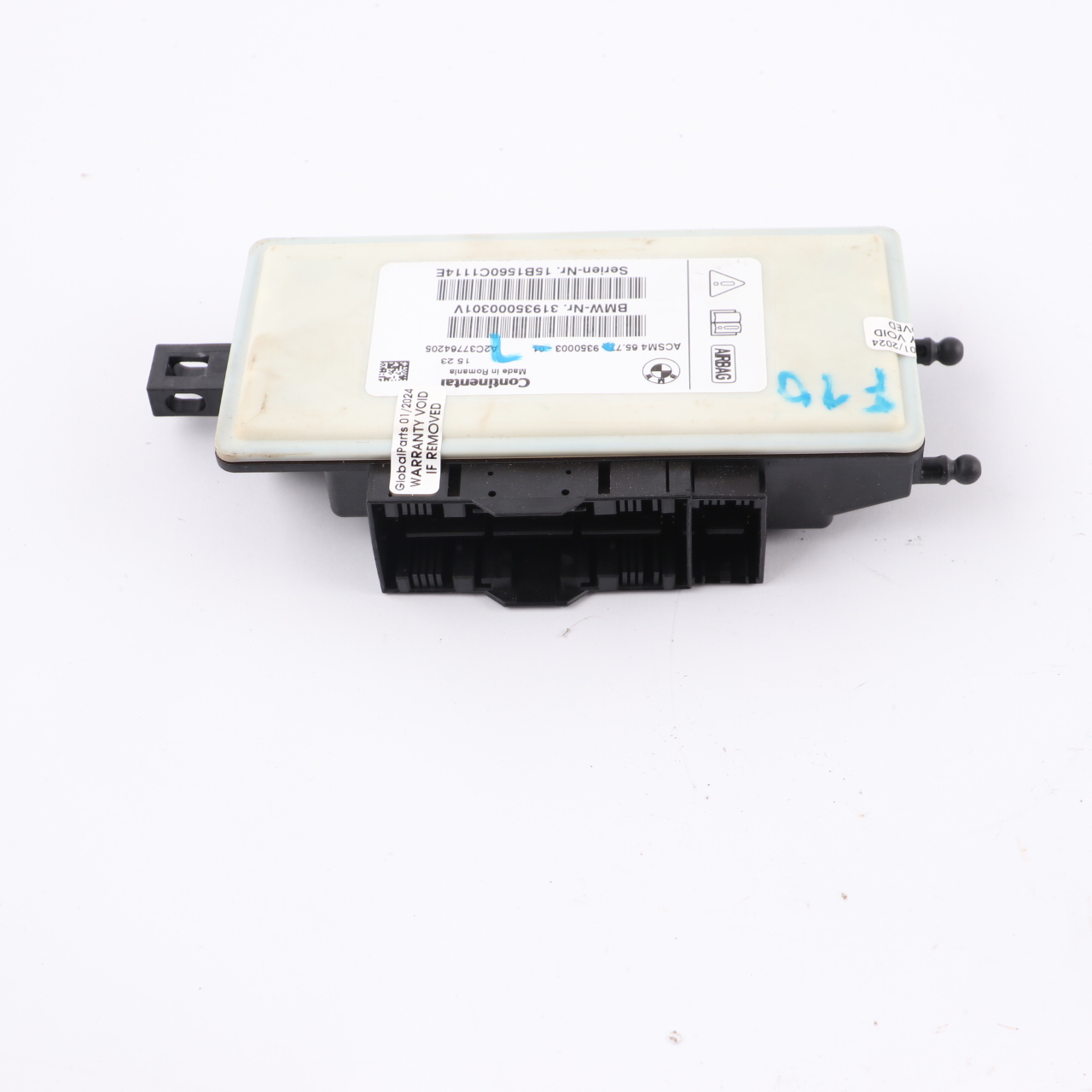 Sicherheits Steuergerät BMW F01 LCI F07 F10 F11 F25 Luftmodul Tasche ECU 9350003