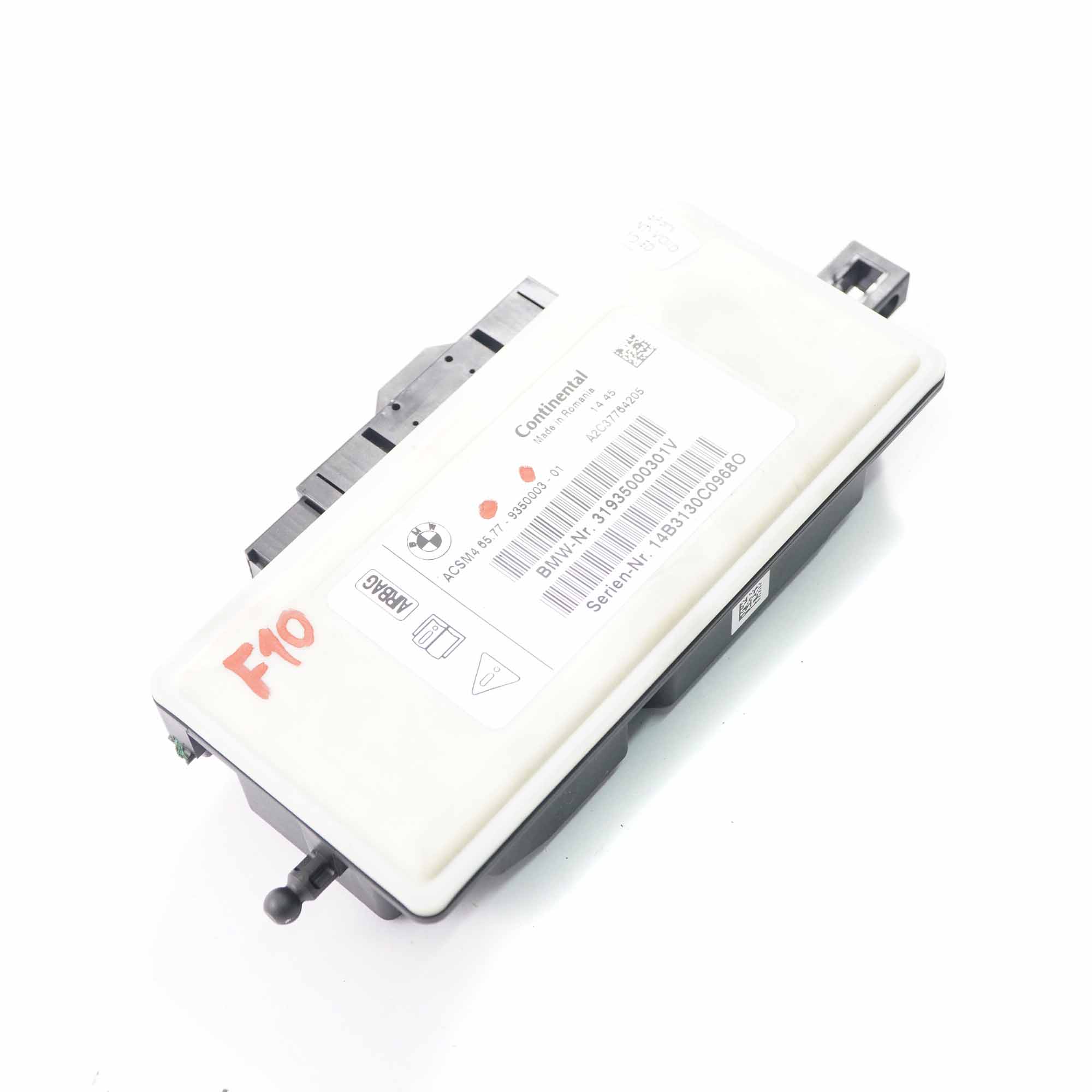 Sicherheitssteuergerät BMW F01 LCI F07 F10 F11 F25 Air Module Bag ECU 9350003