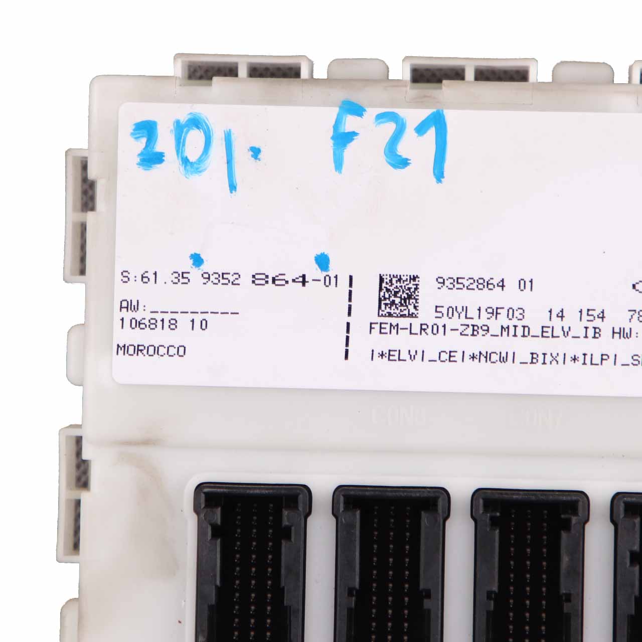 BMW F20 F21 F22 F30 F32 ECU Steuergerät Sicherungskasten 9352864 FEM Modul 