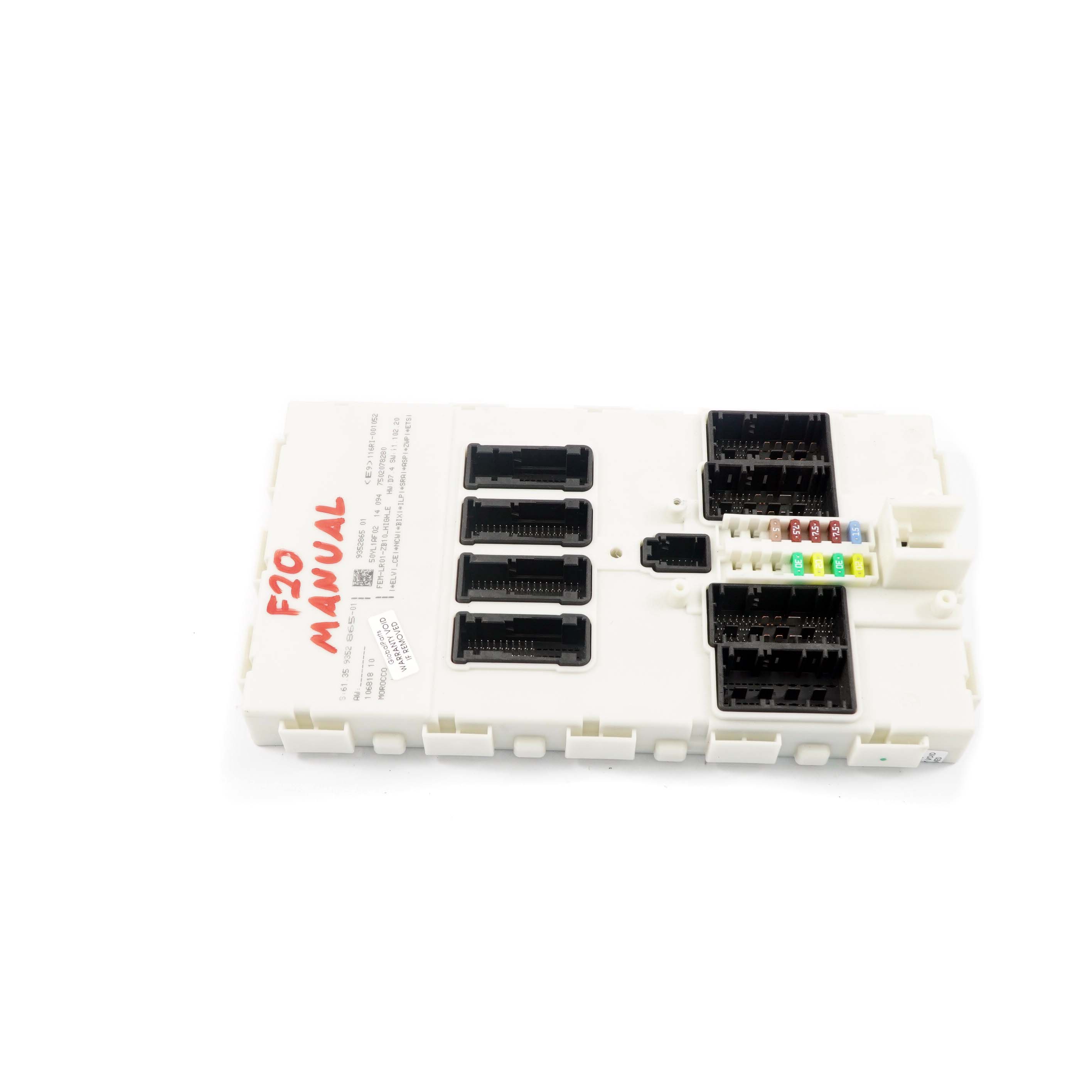 BMW F20 F21 F22 F30 F31 F32 F36 Steuergerät ECU FEM Modul 9352865 Schaltgetriebe