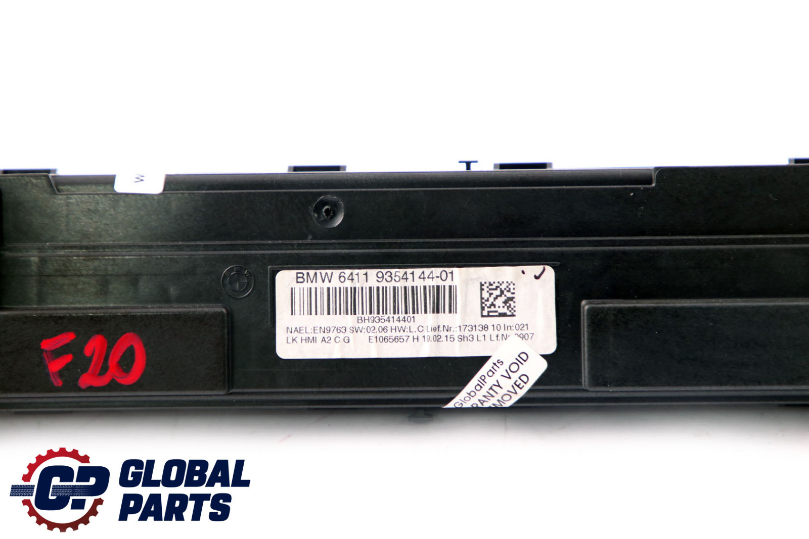 BMW F20 F21 F30 Automatic Air Conditioning Control 9354144