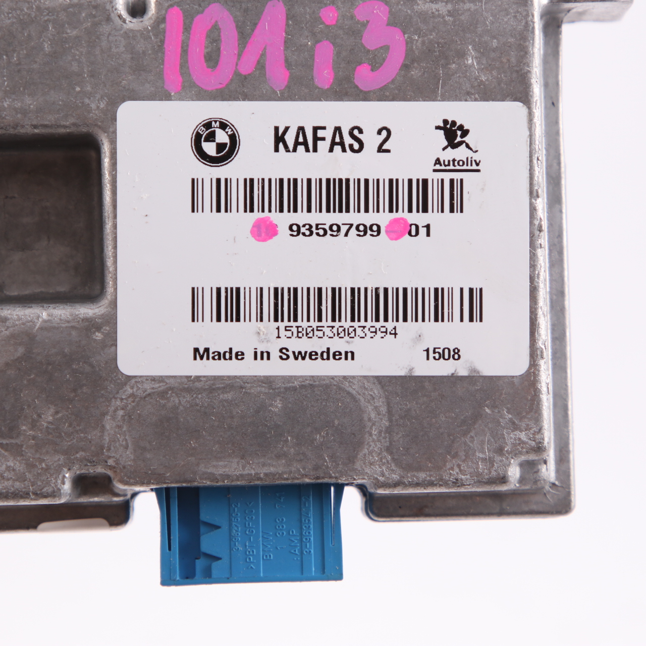 BMW i3 I01 F10 F20 F30 LCI KaFAS Kamera Geschwindigkeitsregelung Modul 9359799