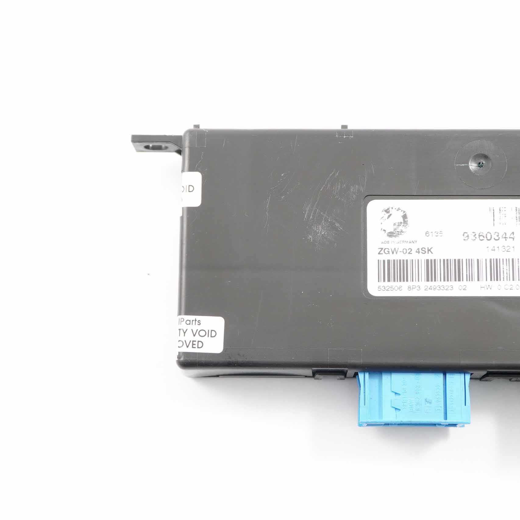 BMW X3 F25 Zentrales Gateway Modul Steuergerät Lear ZGW-02 4SK 9360344