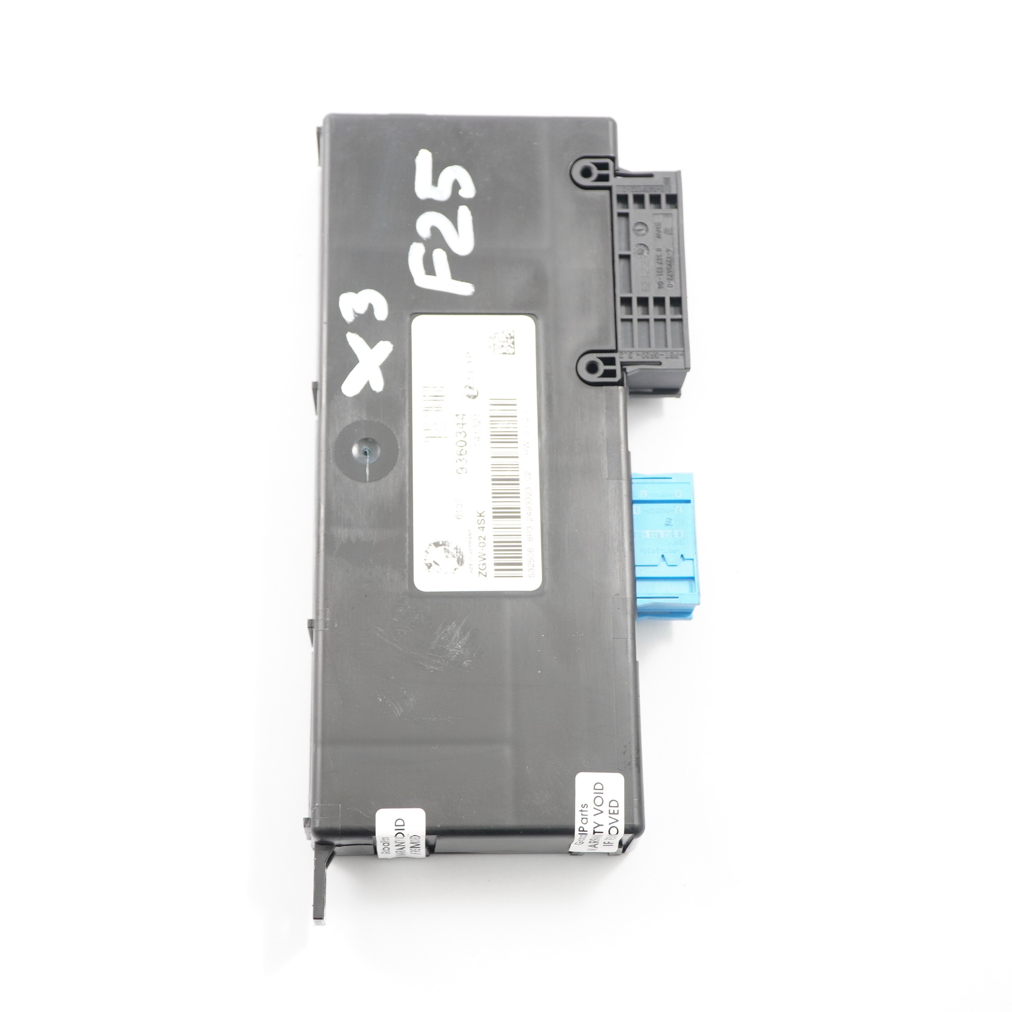 BMW X3 F25 Zentrales Gateway Modul Steuergerät Lear ZGW-02 4SK 9360344