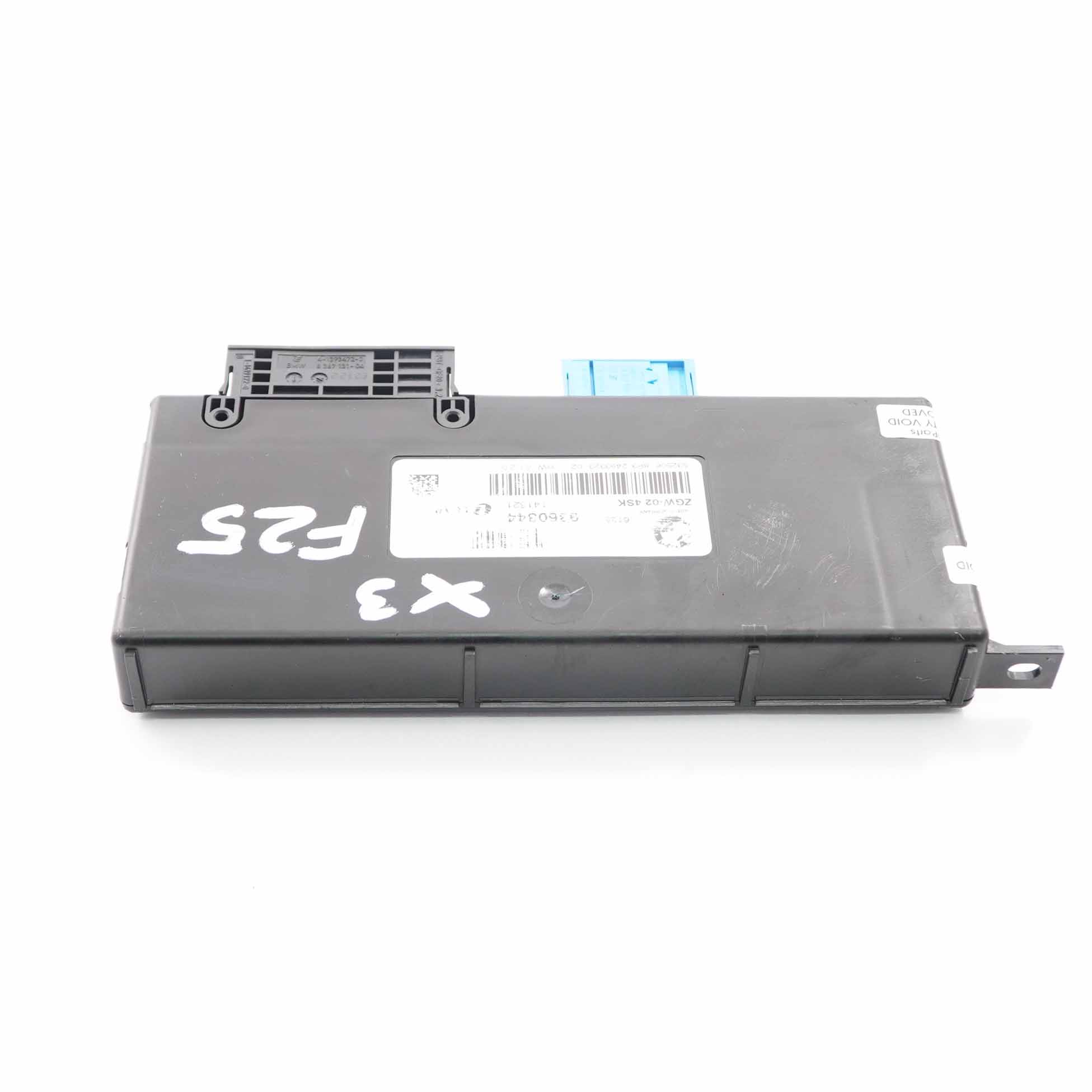 BMW X3 F25 Zentrales Gateway Modul Steuergerät Lear ZGW-02 4SK 9360344