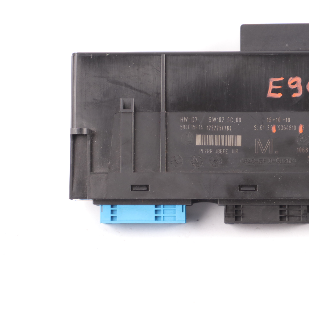 BMW E90 Body Control Modul Abzweigdose PL2RR JBBFE IIIR ECU 9364819