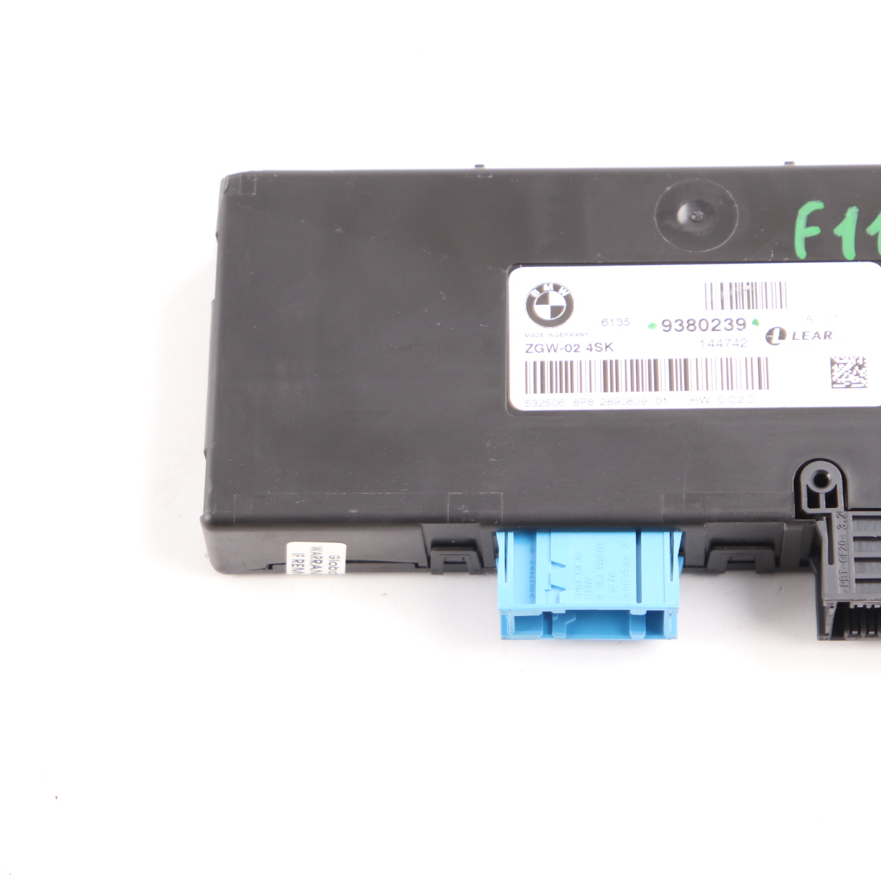 BMW X3 F25 Zentrales Gateway Modul Steuergerät Lear ZGW-02 4SK 9360344